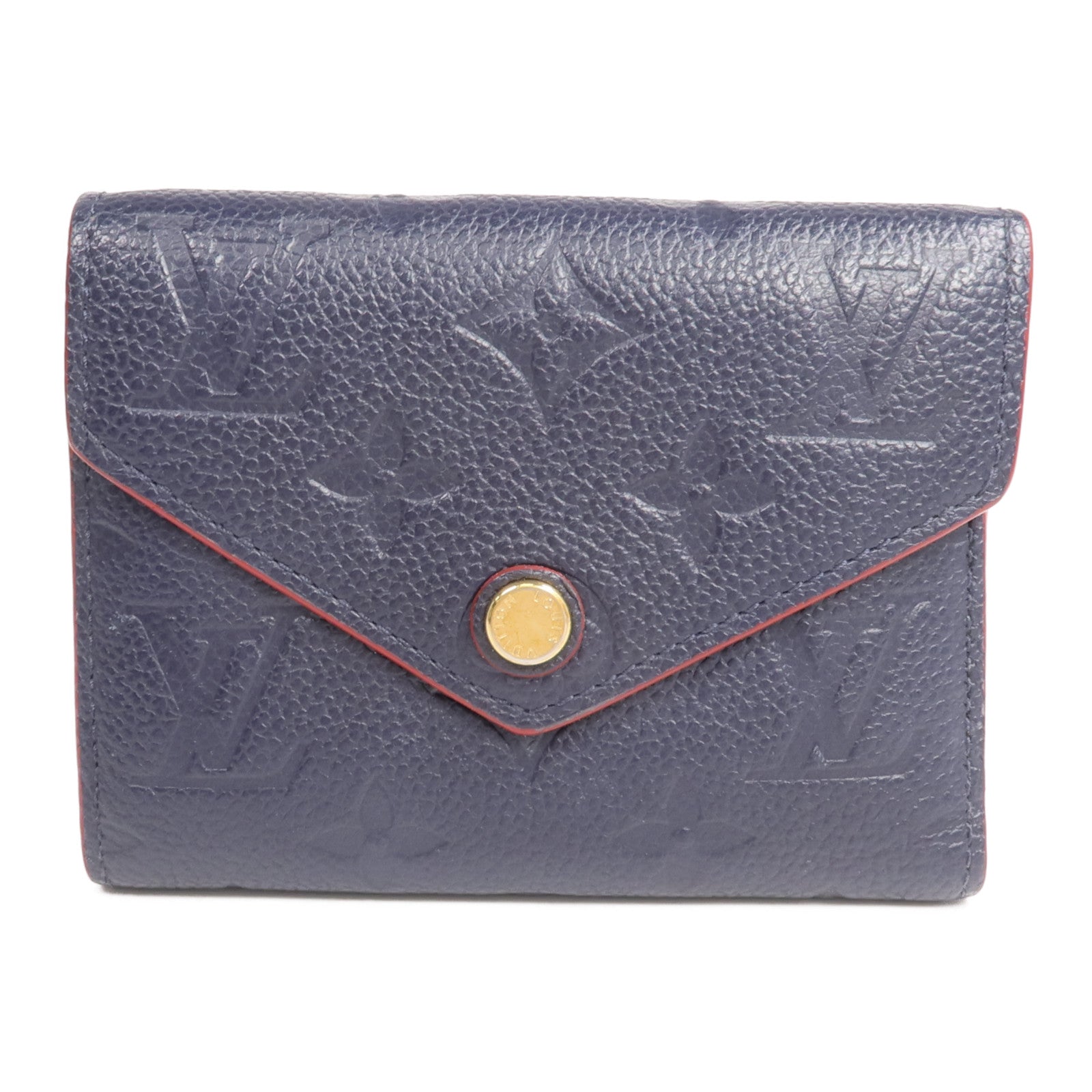 LOUIS VUITTON Monogram Empreinte Victorine金扣錢包