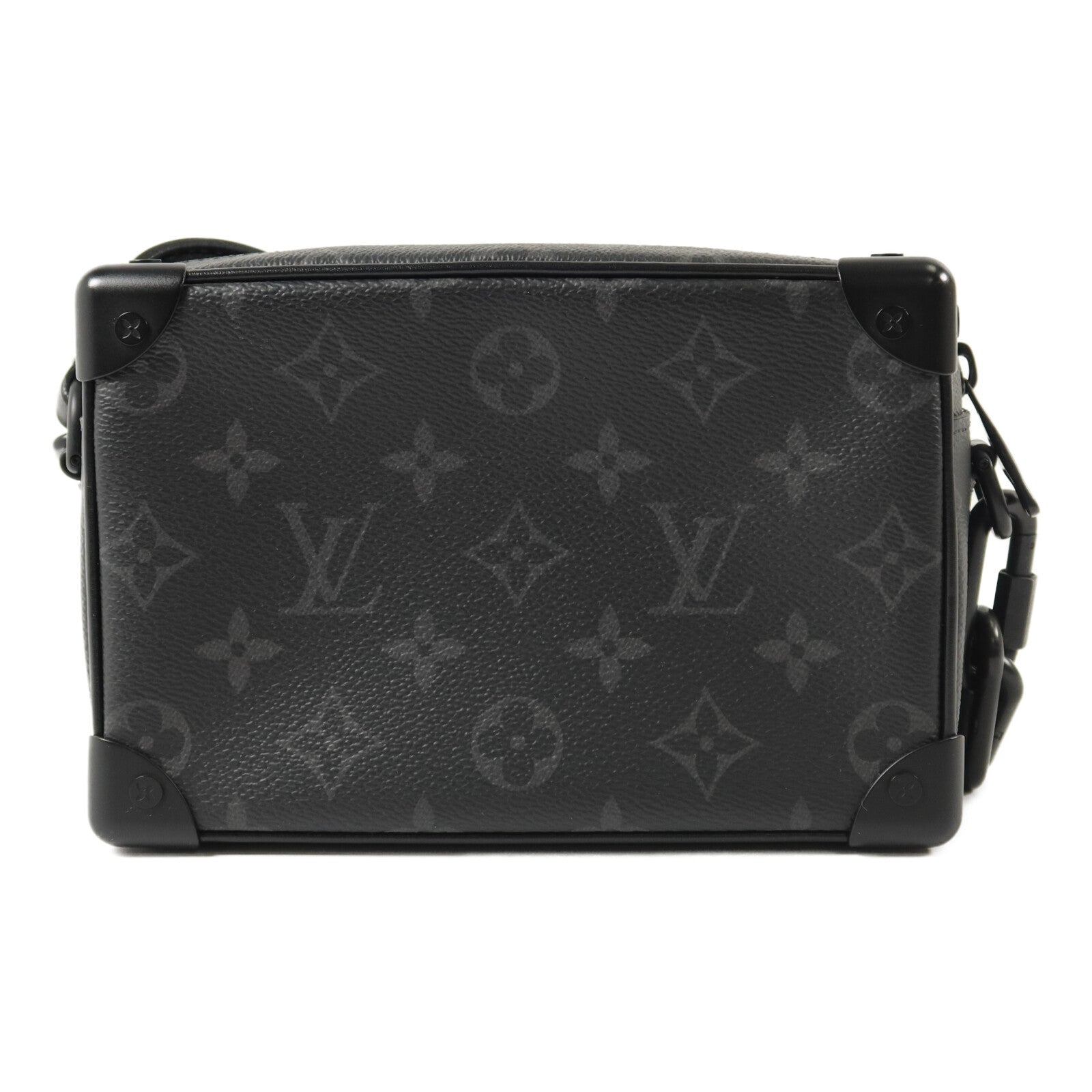 LOUIS VUITTON Monogram Eclipse Mini Soft Trunk肩背袋
