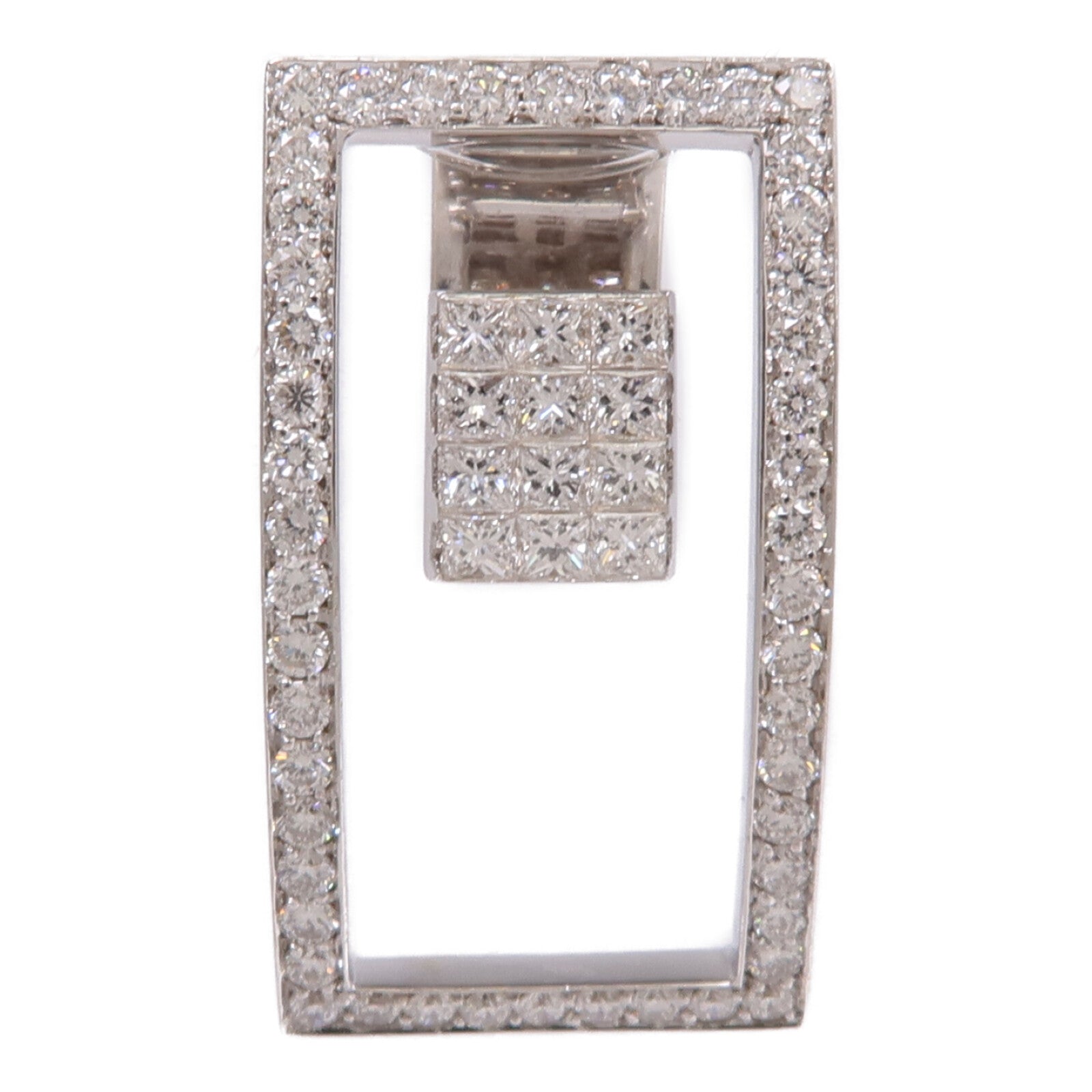 JEWELRY 18K白金Diamond Pendant Top鑽石吊墜
