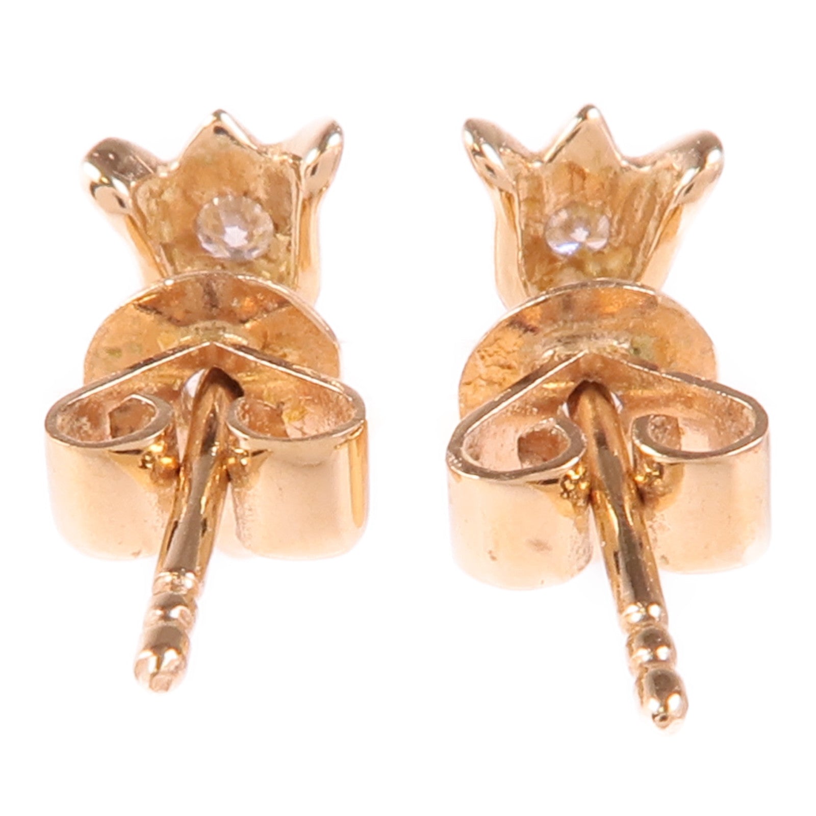 JEWELRY 18K玫瑰金Diamond Earrings鑽石耳環