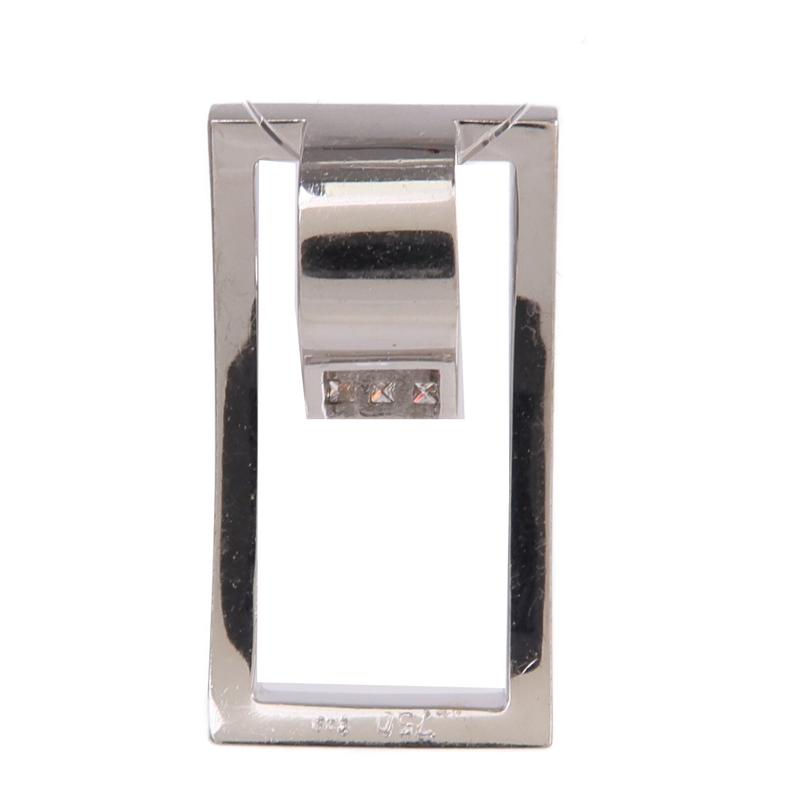 JEWELRY 18K白金Diamond Pendant Top鑽石吊墜