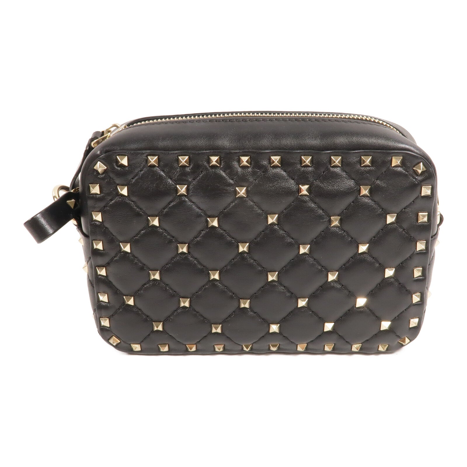 Valentino 牛皮皮革Rockstud Spike肩背袋