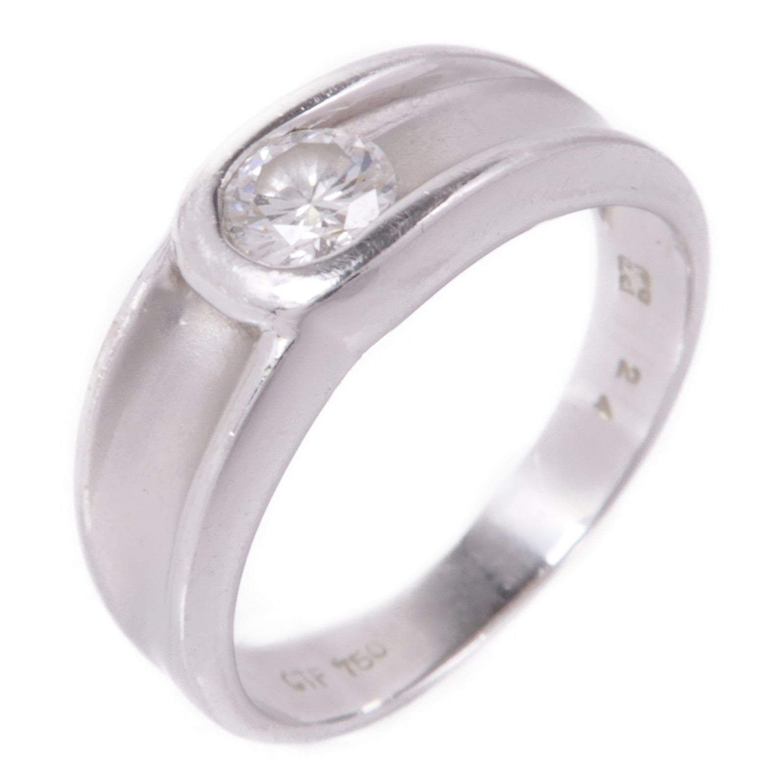 JEWELRY 18K白金Diamond Ring鑽石戒指US#5.5