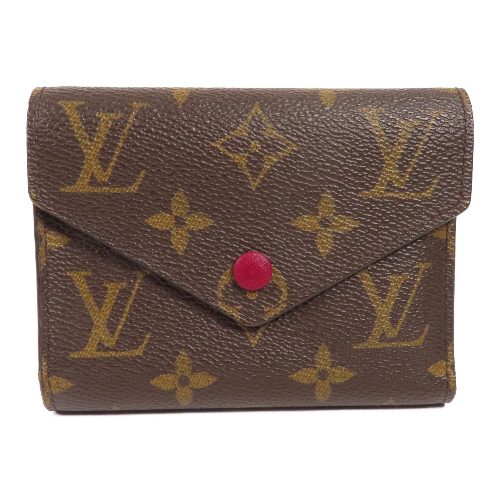 LOUIS VUITTON Monogram Portefeuille Victorine金扣錢包