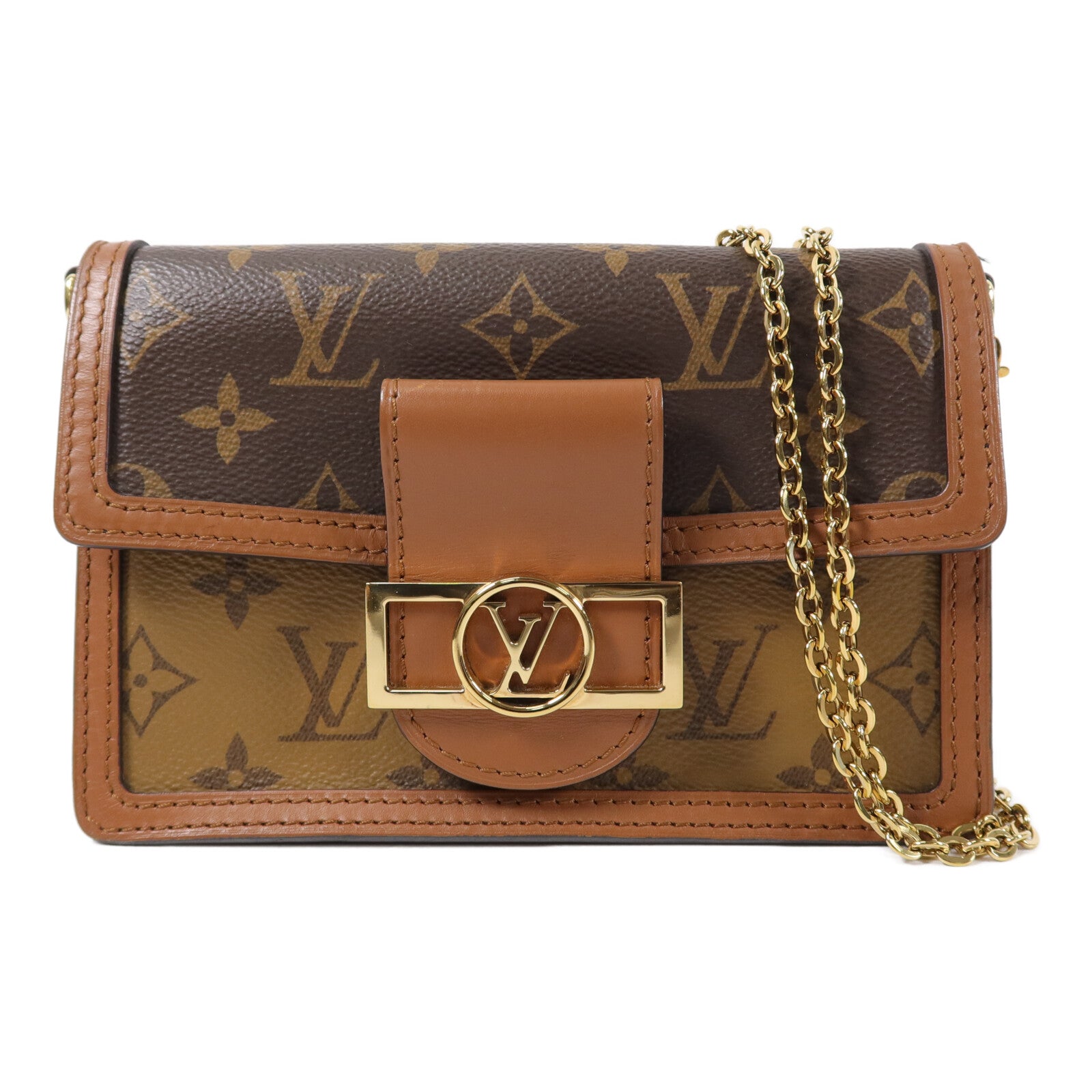 LOUIS VUITTON Monogram Reverse Dauphine肩背袋