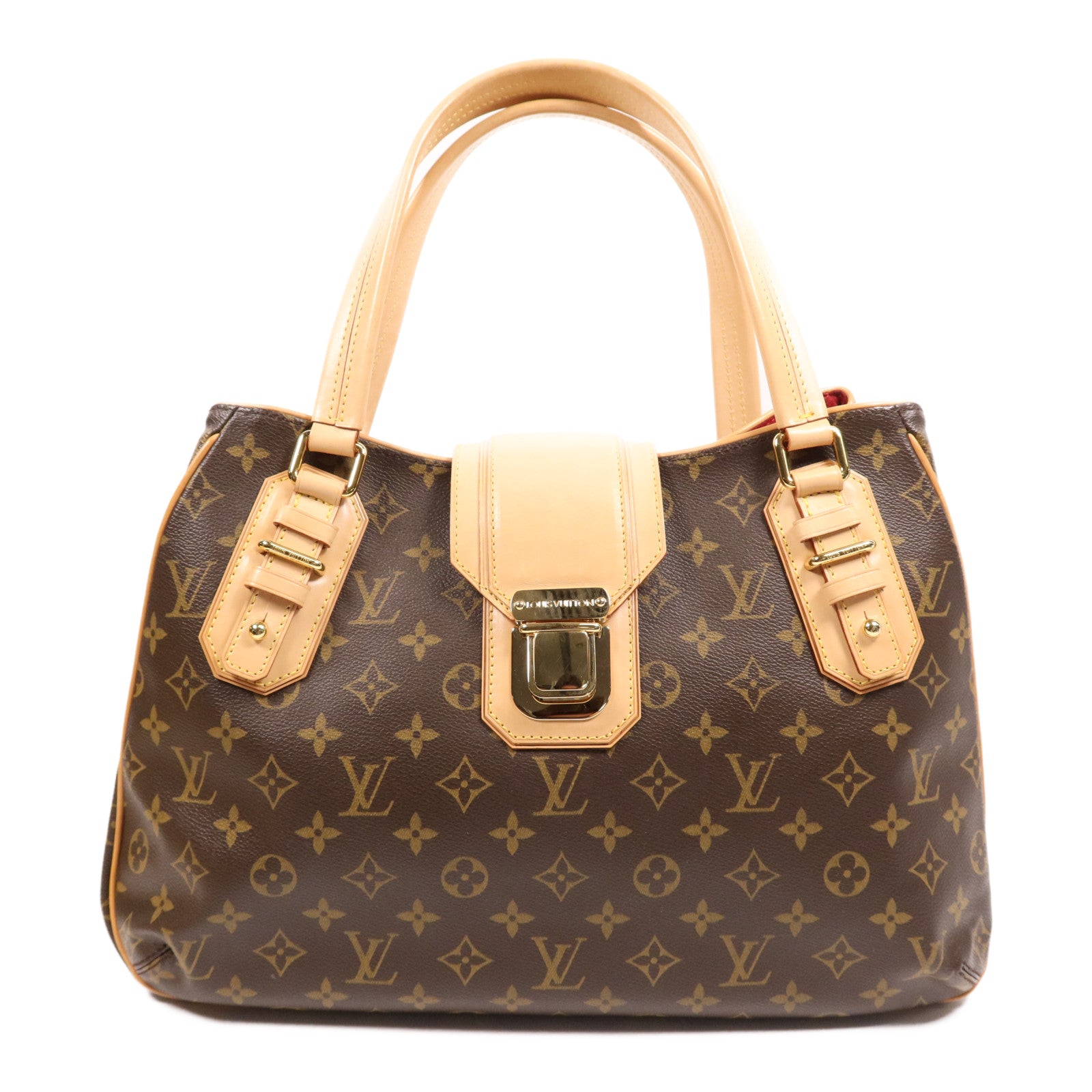 LOUIS VUITTON Monogram Griet金扣肩背袋