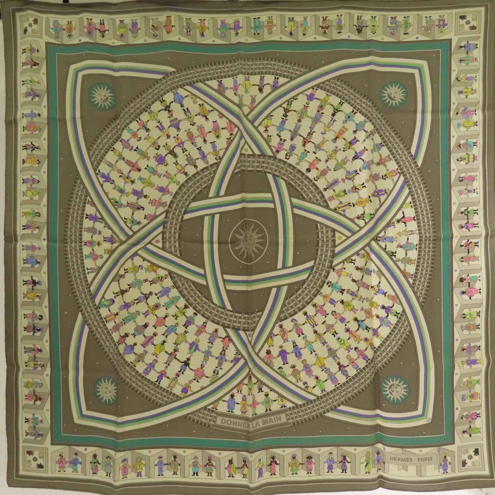 HERMES 絲質Scarf絲巾