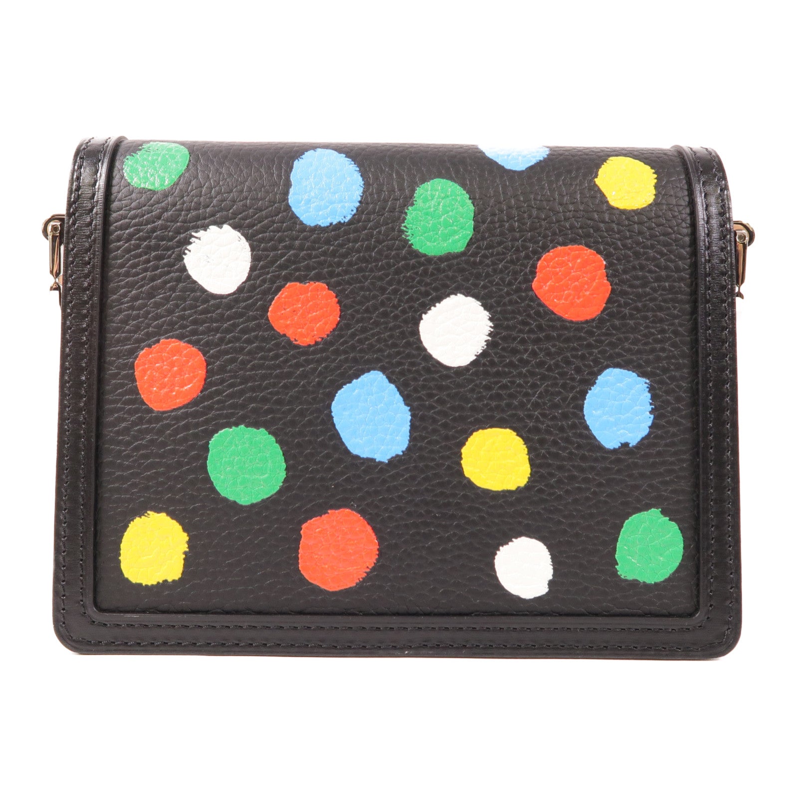 LOUIS VUITTON 【激減優惠】牛皮皮革LV X YK Dauphine Mini銀扣肩背袋