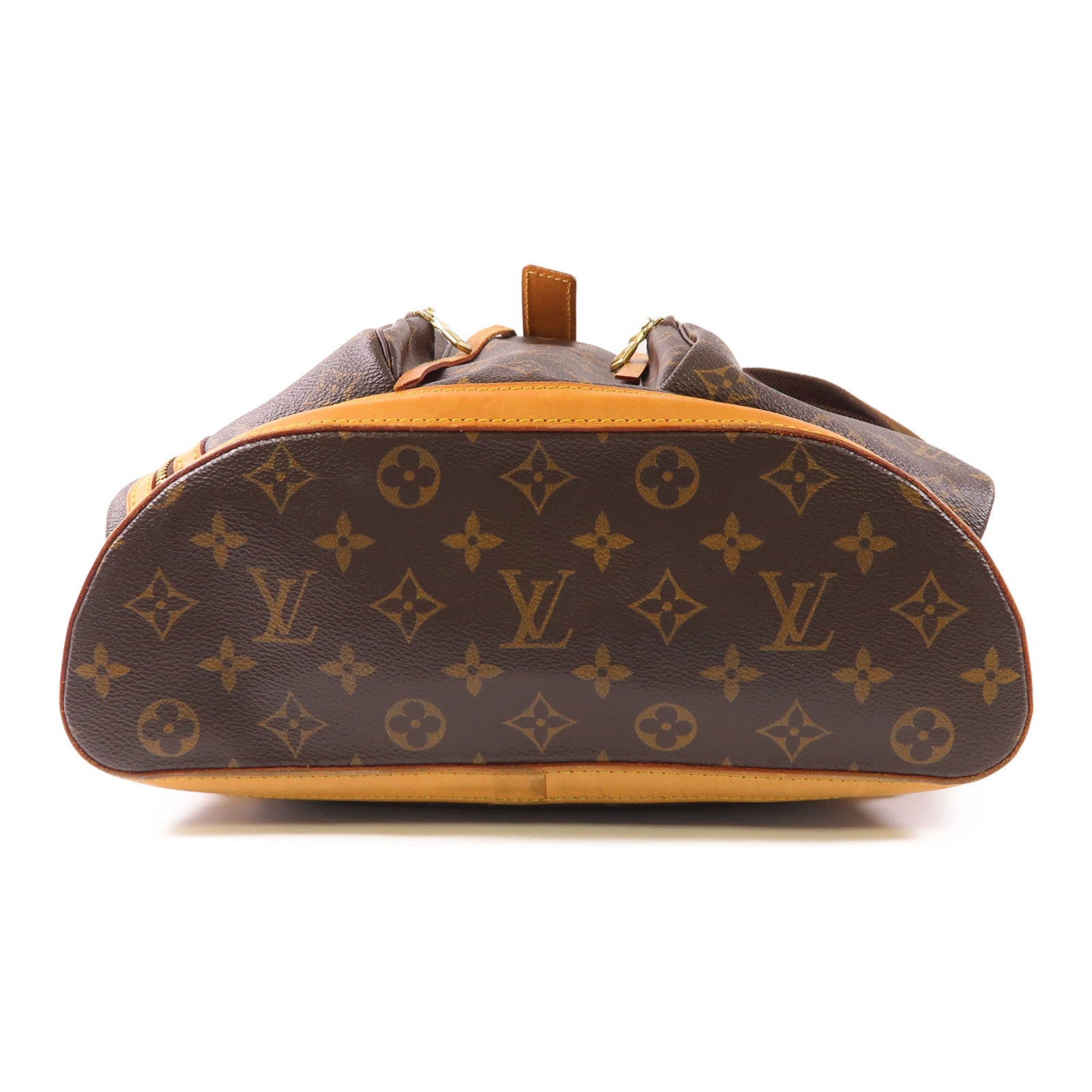 LOUIS VUITTON Monogram Sac A Dos Bosphore金扣背包棕色