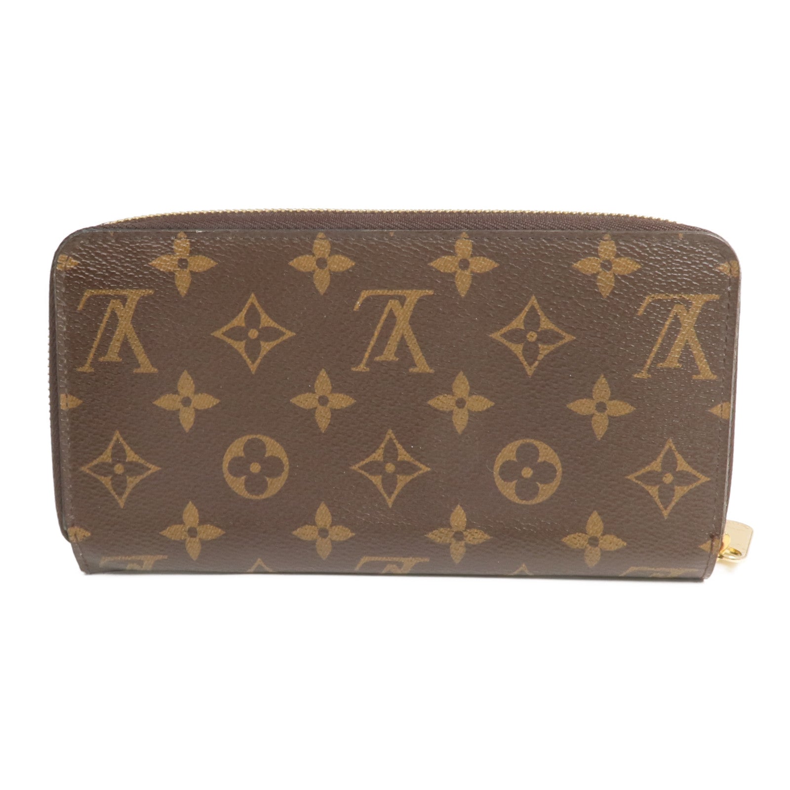 LOUIS VUITTON Monogram Zipper Long Wallet金扣長錢包