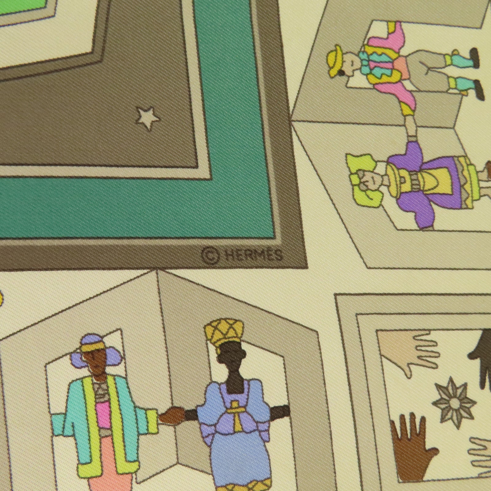 HERMES 絲質Scarf絲巾