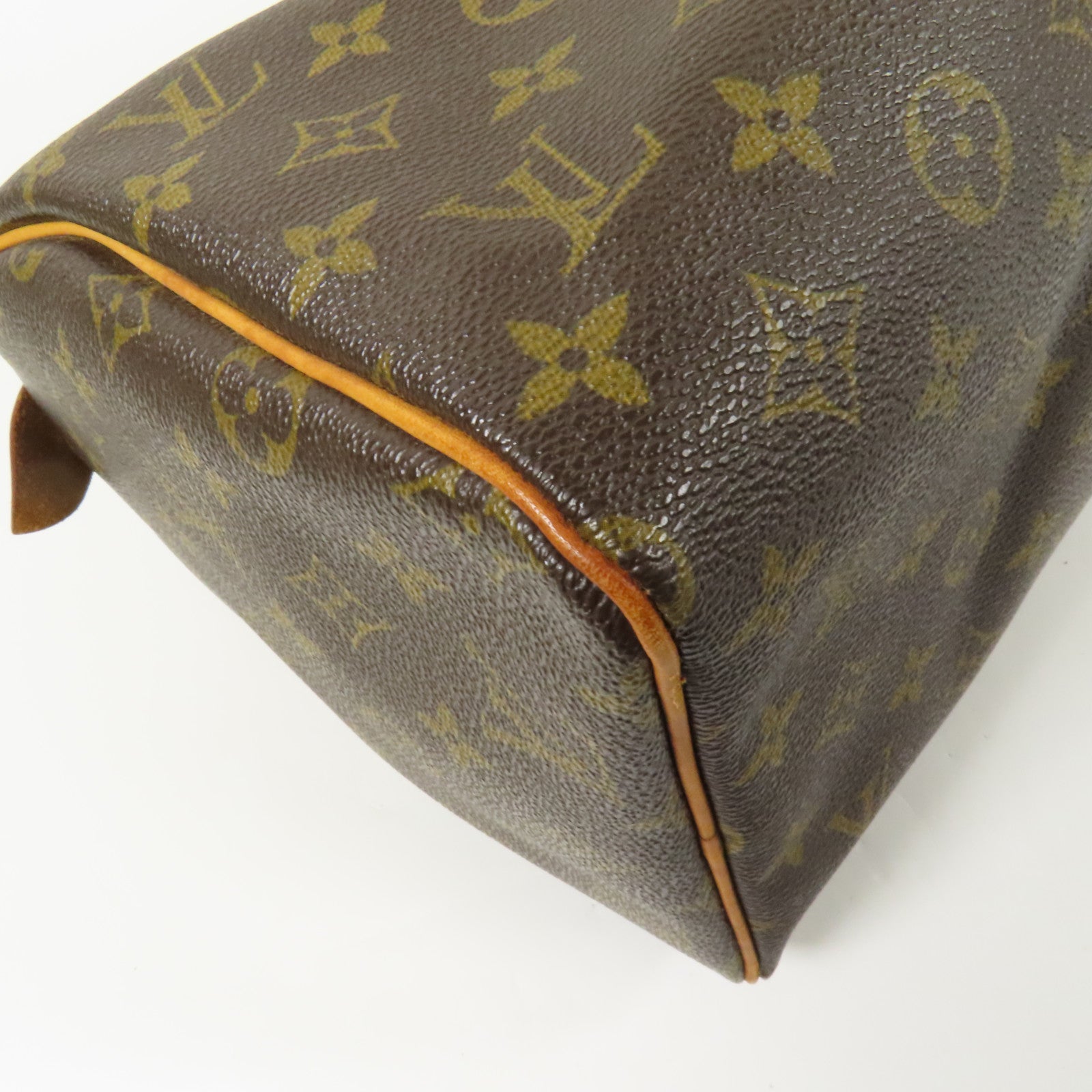 LOUIS VUITTON Monogram Speedy 30金扣手挽袋