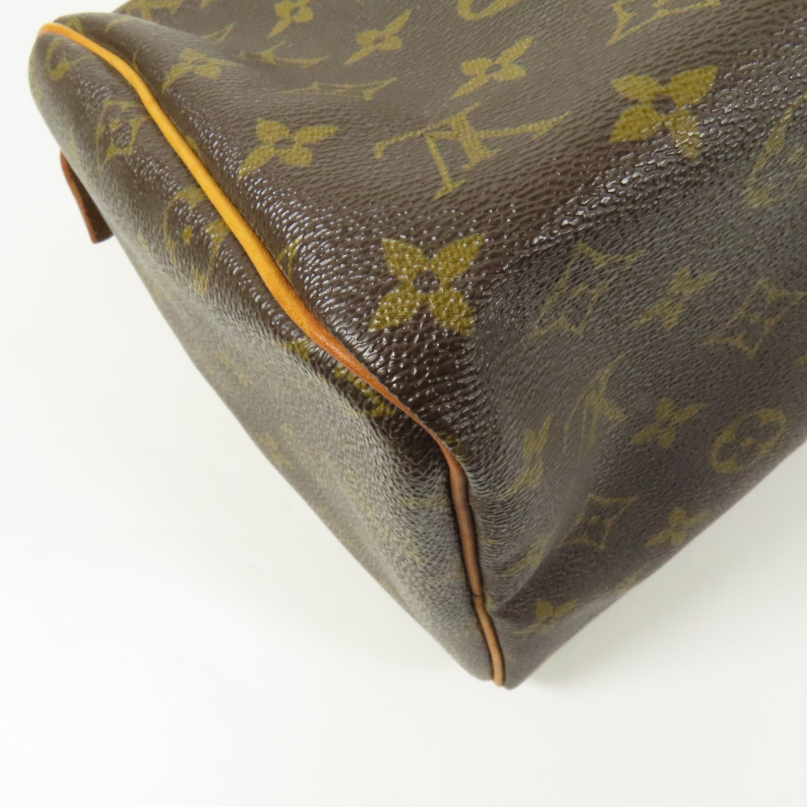 LOUIS VUITTON Monogram Speedy 30金扣手挽袋