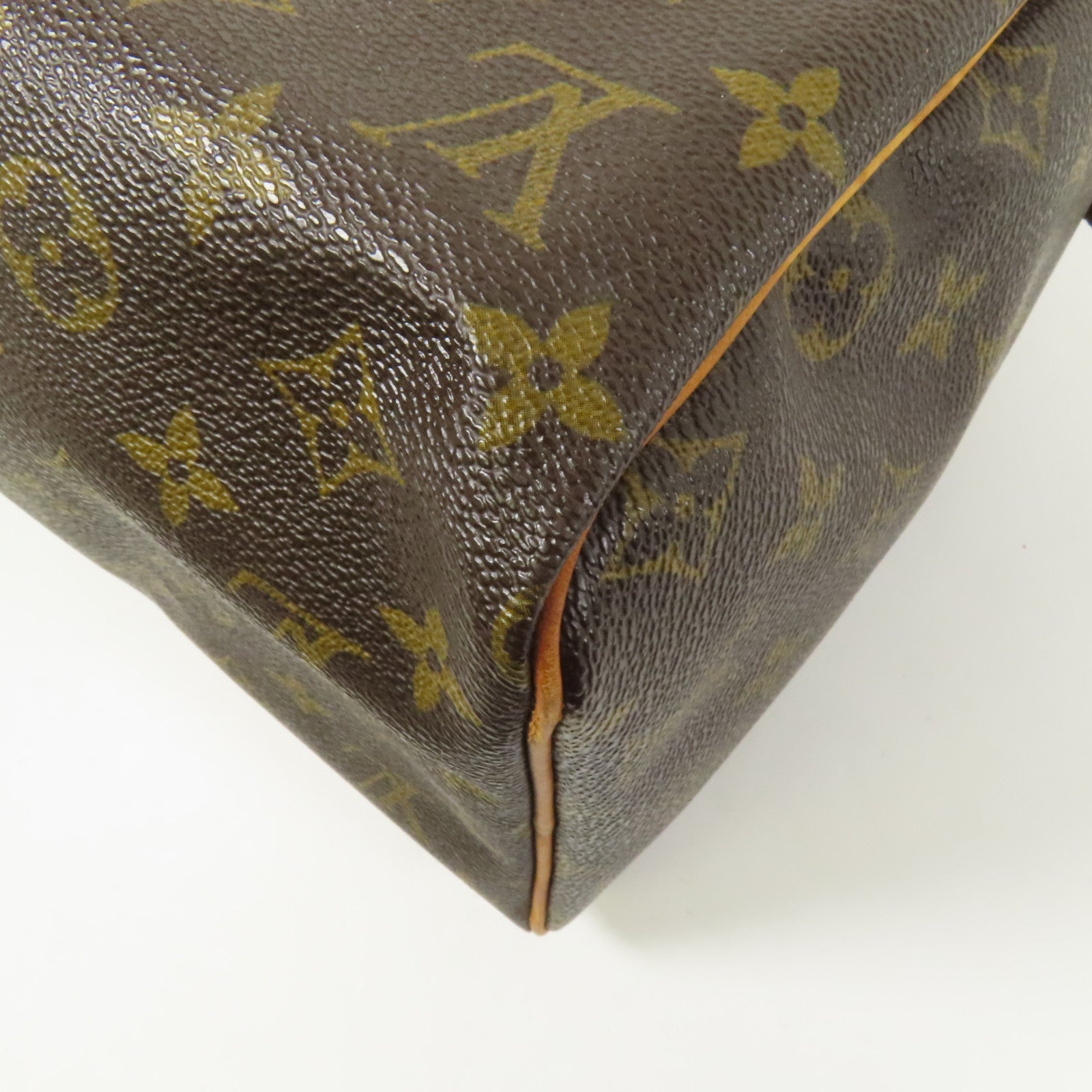 LOUIS VUITTON Monogram Speedy 30金扣手挽袋