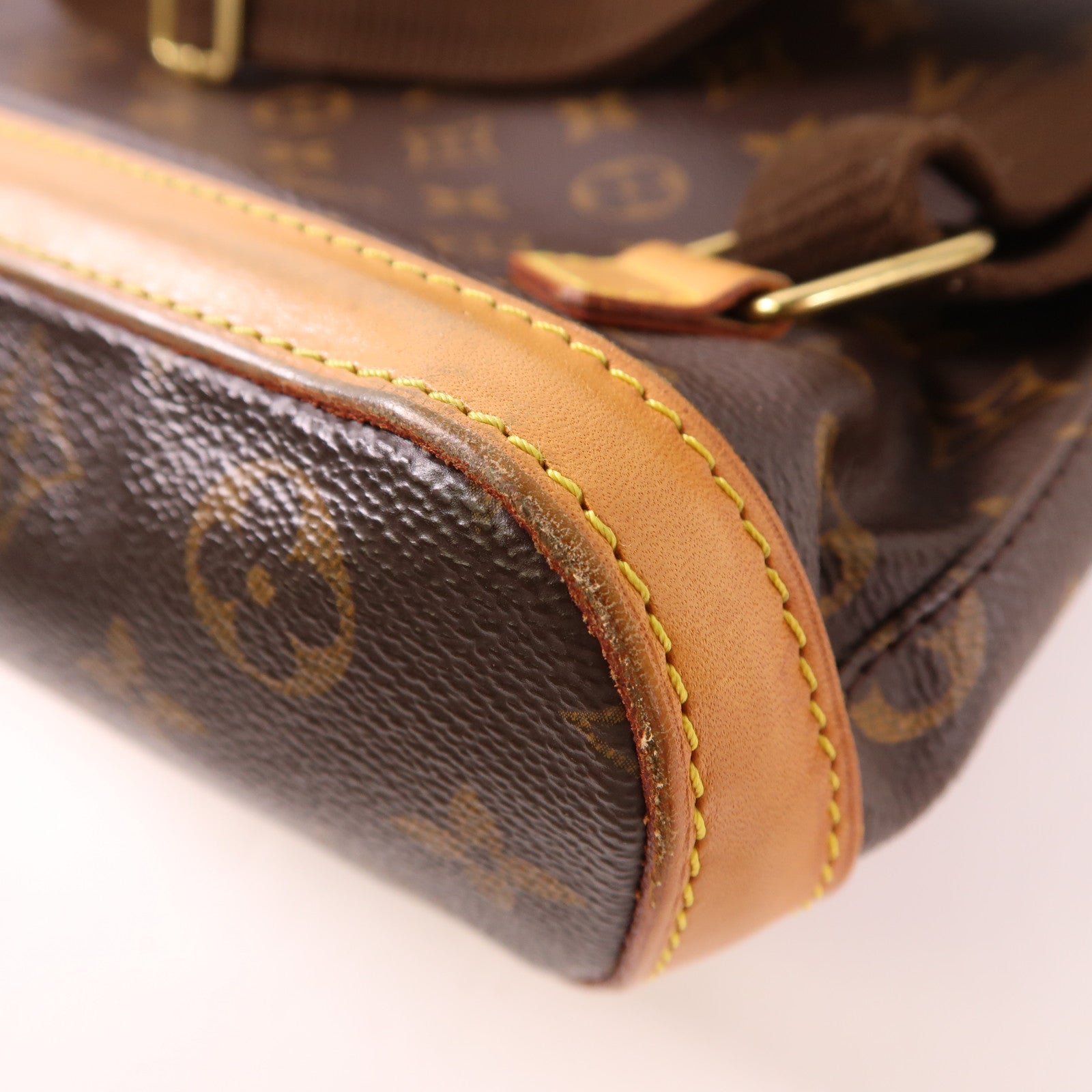 LOUIS VUITTON Monogram Sac A Dos Bosphore金扣背包棕色