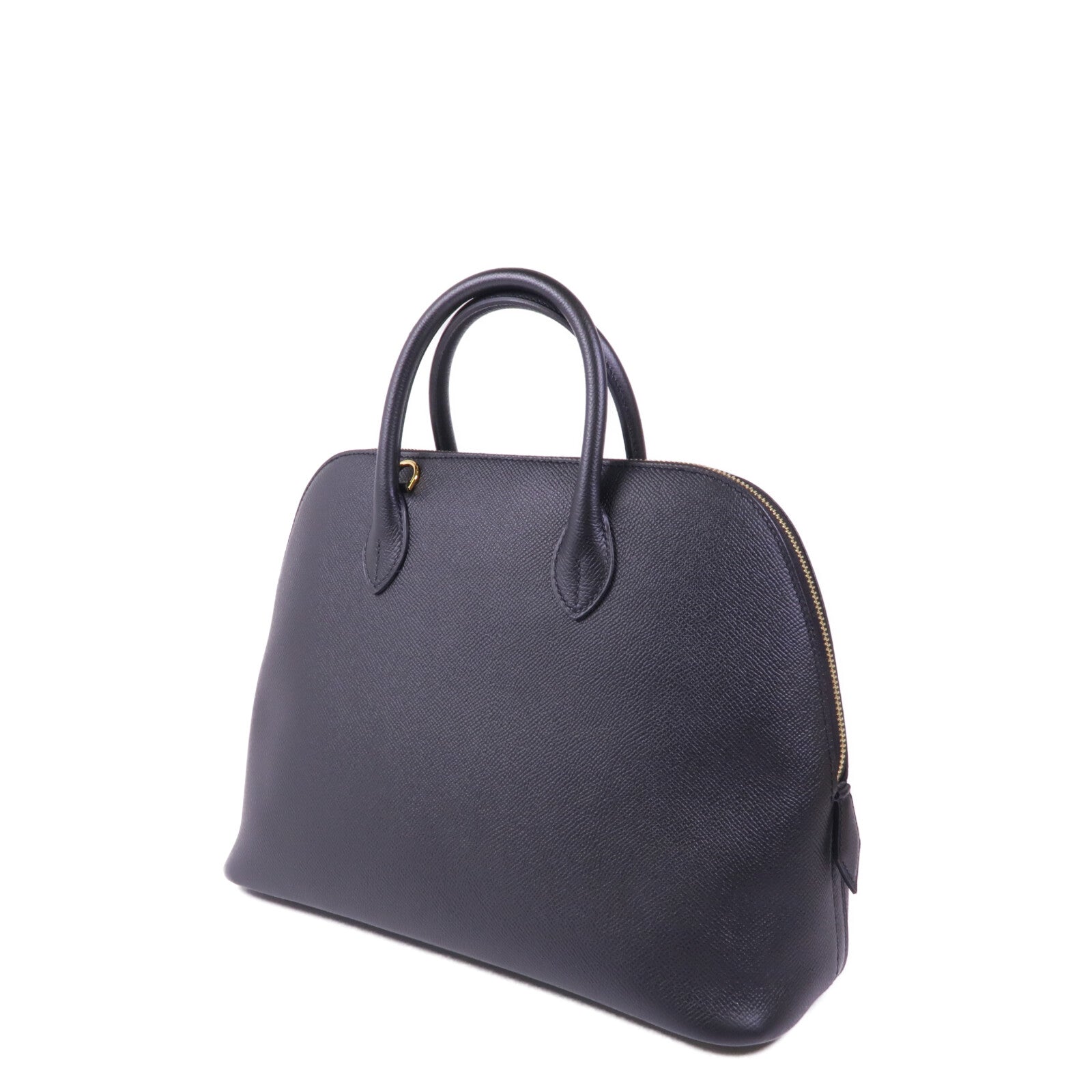 HERMES Epsom皮革Bolide 1923 30金扣手挽肩背兩用袋Noir