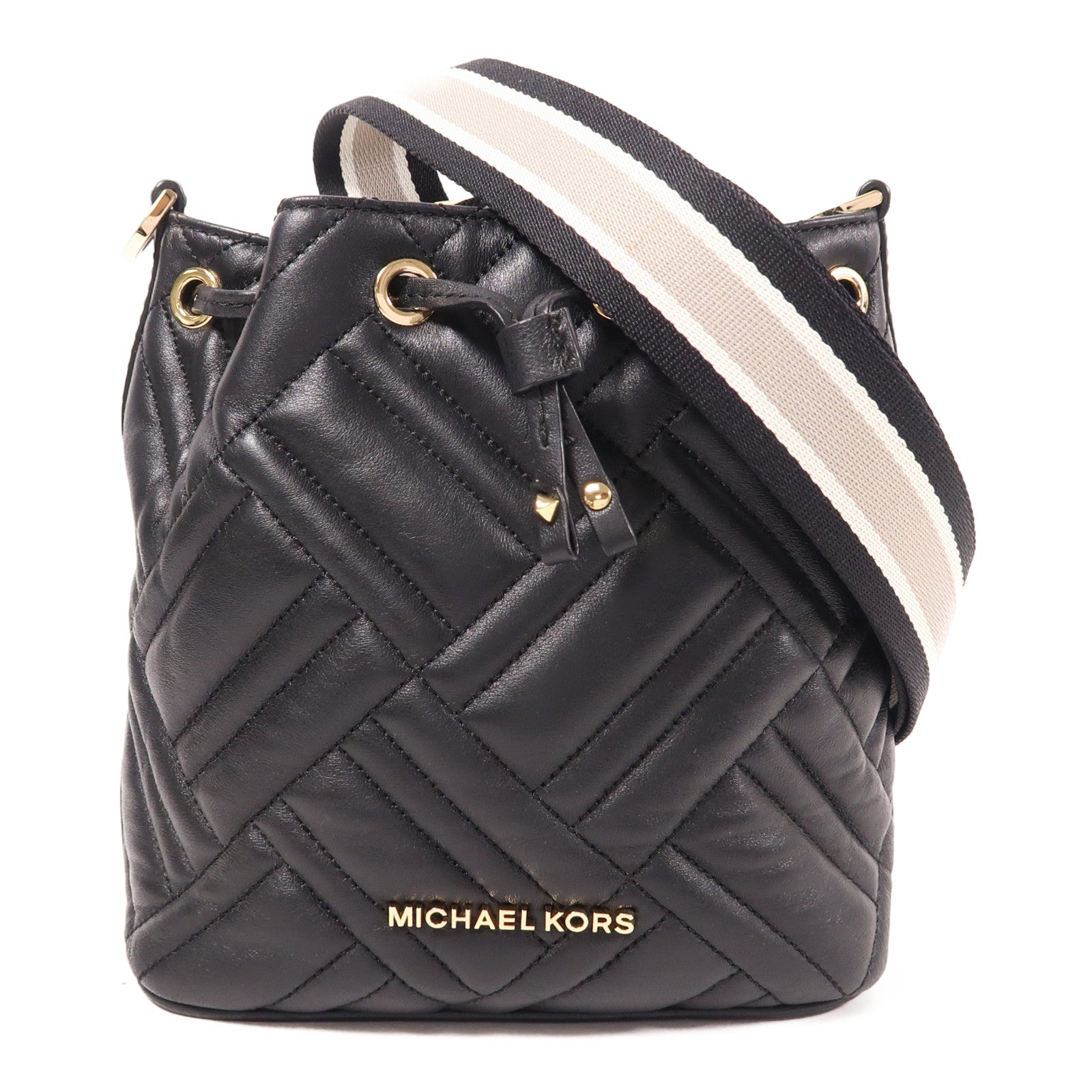 Michael Kors 羊皮皮革Shoulder Bag金扣肩背袋
