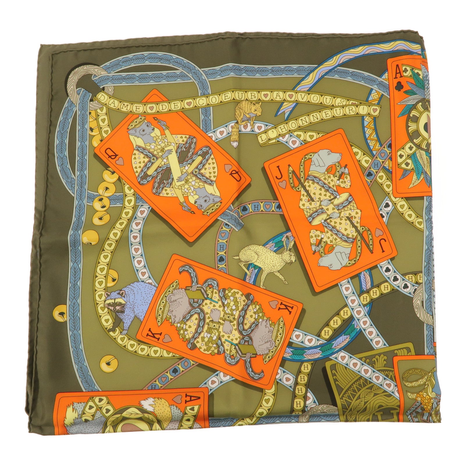HERMES 絲質Scarf 90x90絲巾