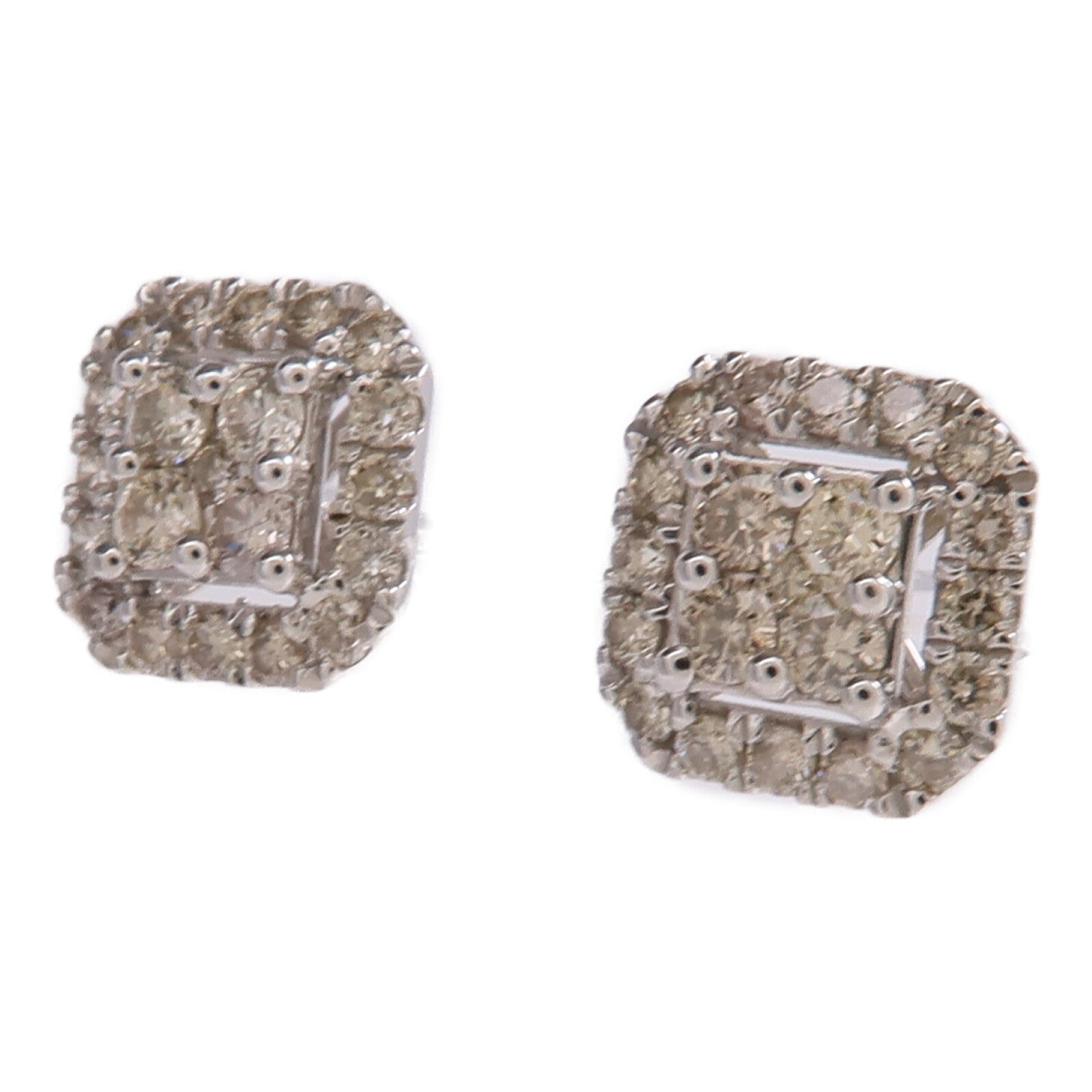 JEWELRY 18K白金Diamond Earrings鑽石耳環