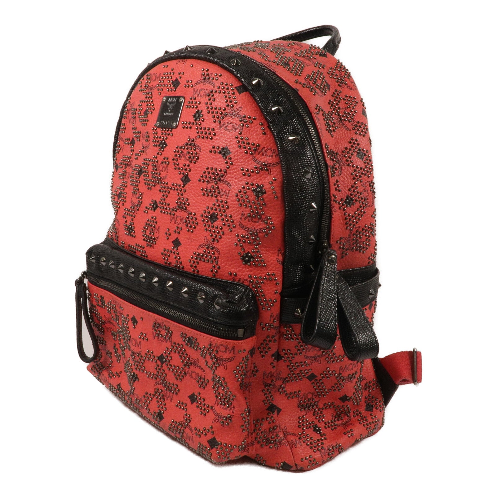 MCM 牛皮皮革Backpack背包