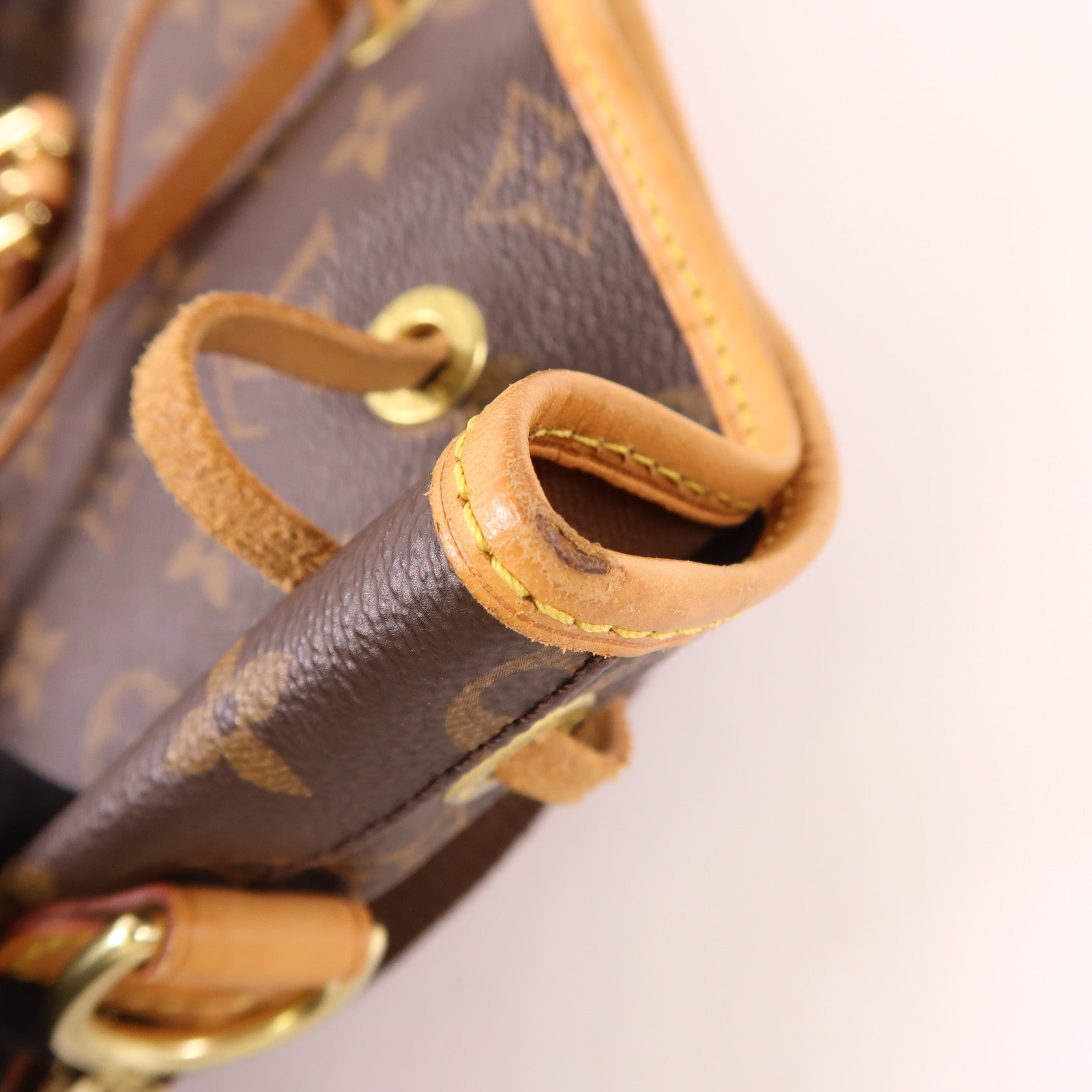 LOUIS VUITTON Monogram Sac A Dos Bosphore金扣背包棕色