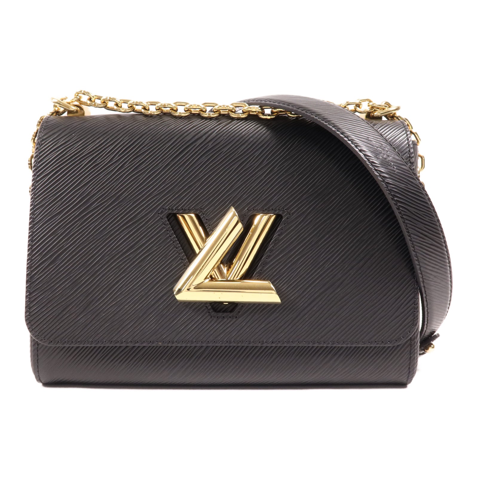 LOUIS VUITTON Epi Twist MM金扣肩背袋