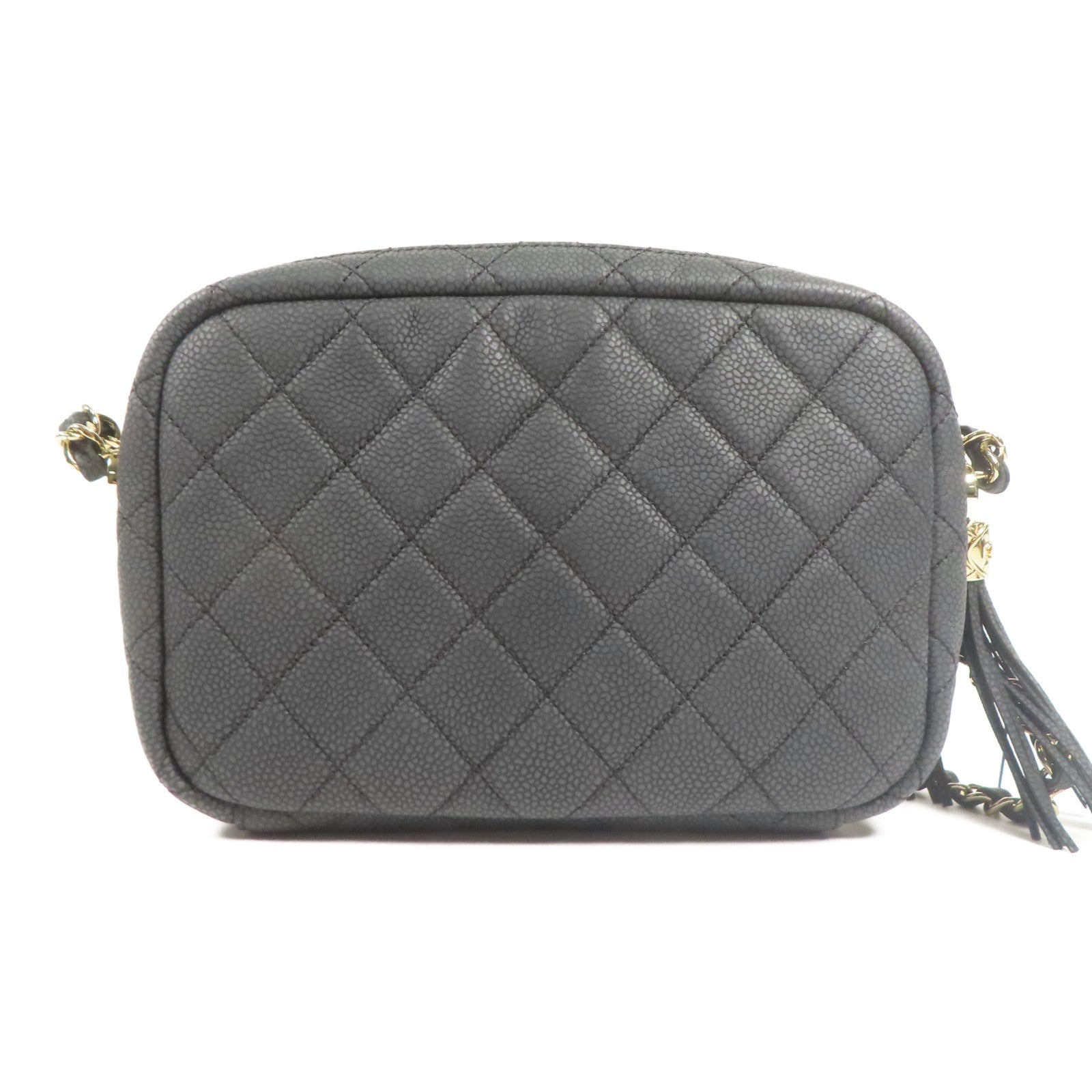 CHANEL 【激減優惠】牛皮皮革Shoulder Bag金扣鏈帶肩背袋