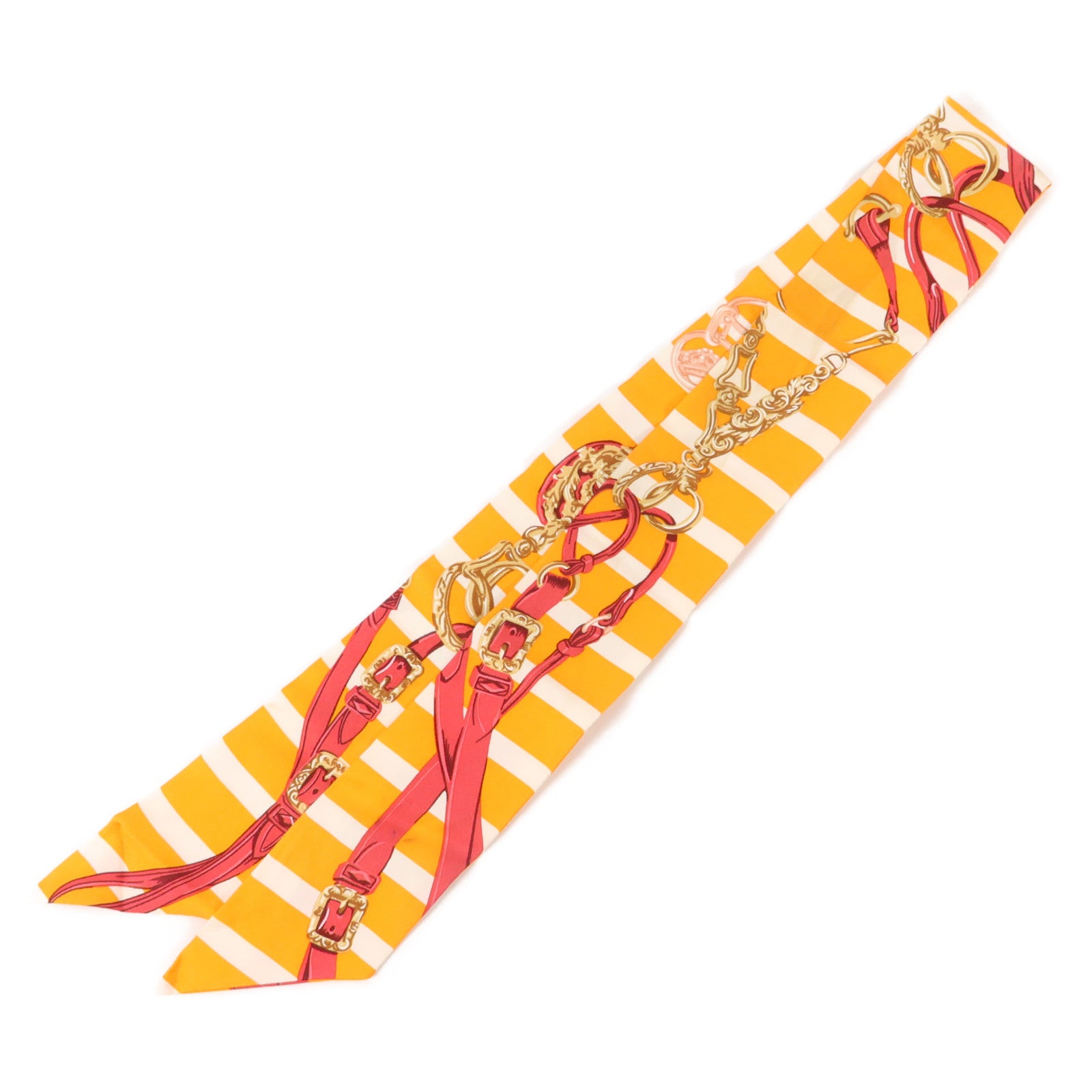 HERMES 絲質Twilly絲巾