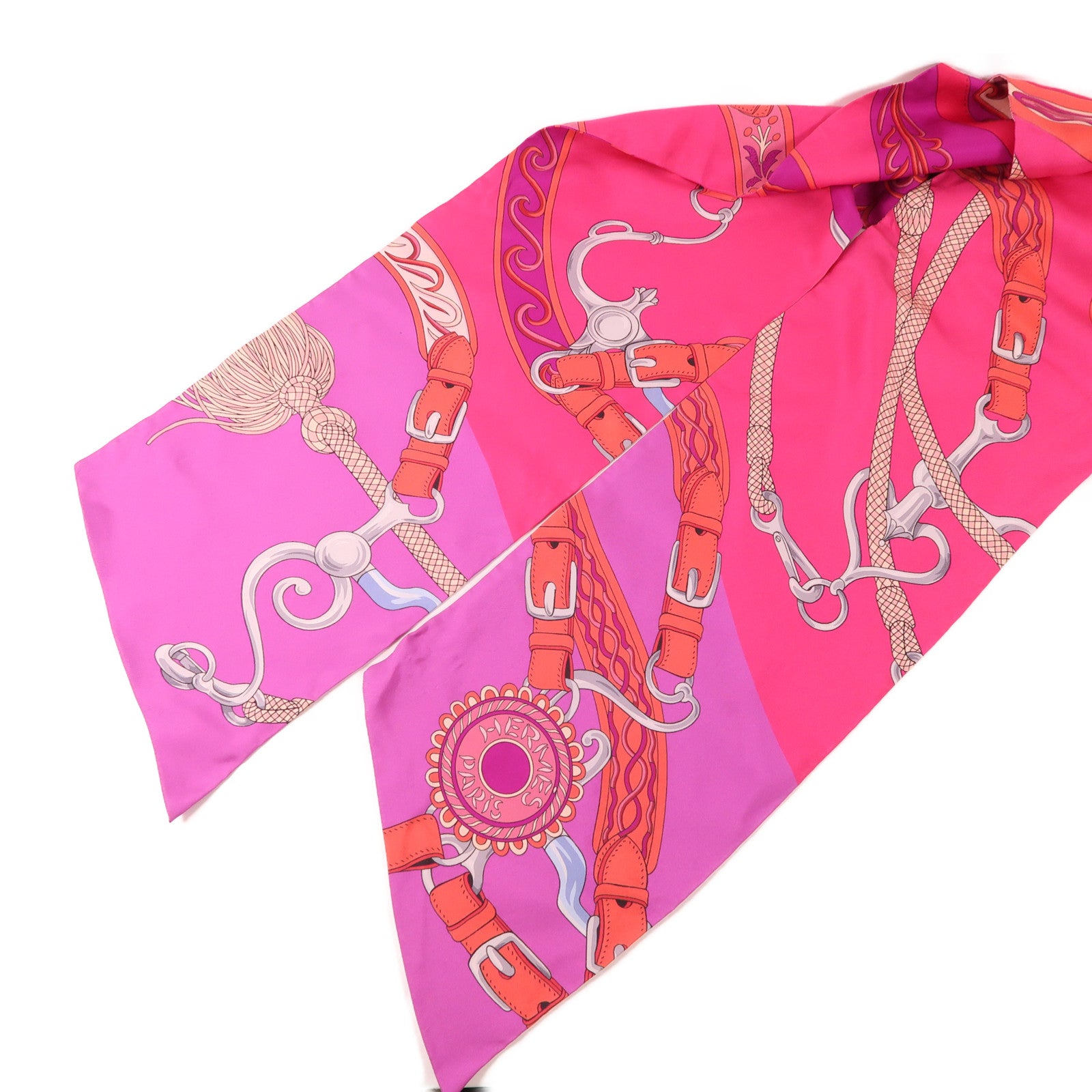 HERMES 【激減優惠】絲質Maxi Twilly絲巾