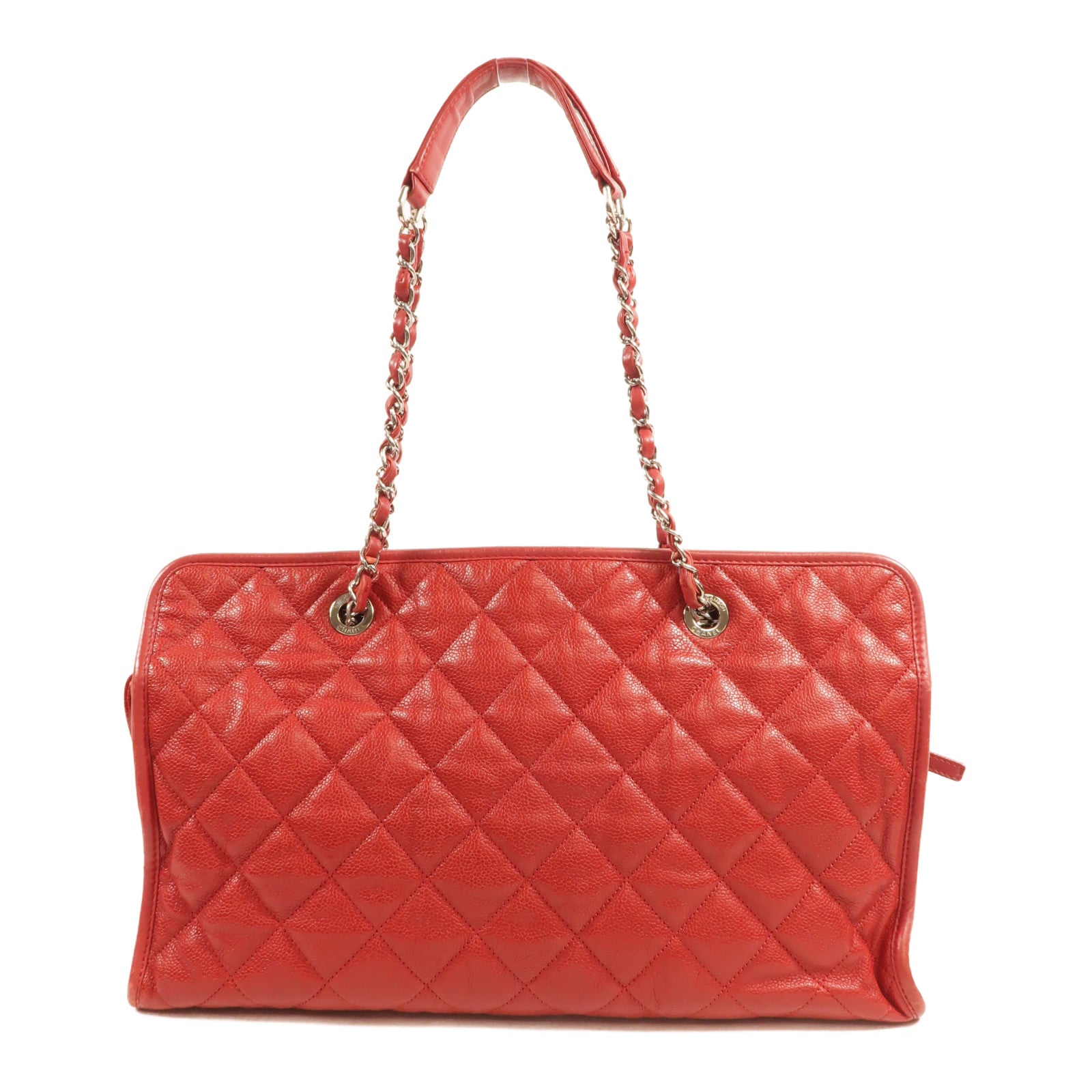 CHANEL 牛皮皮革Chain Shoulder肩背袋