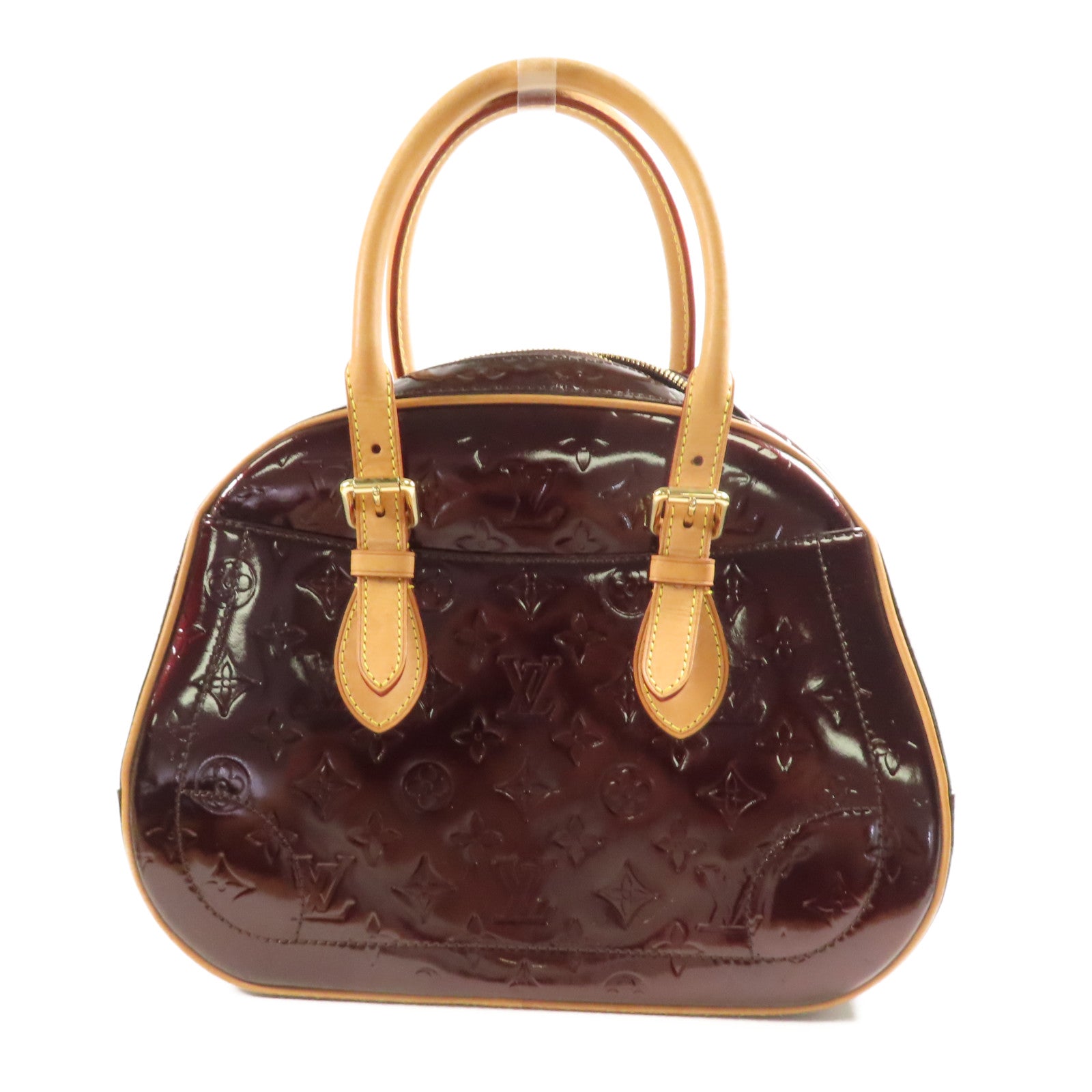 LOUIS VUITTON Vernis Summit Drive金扣手挽袋