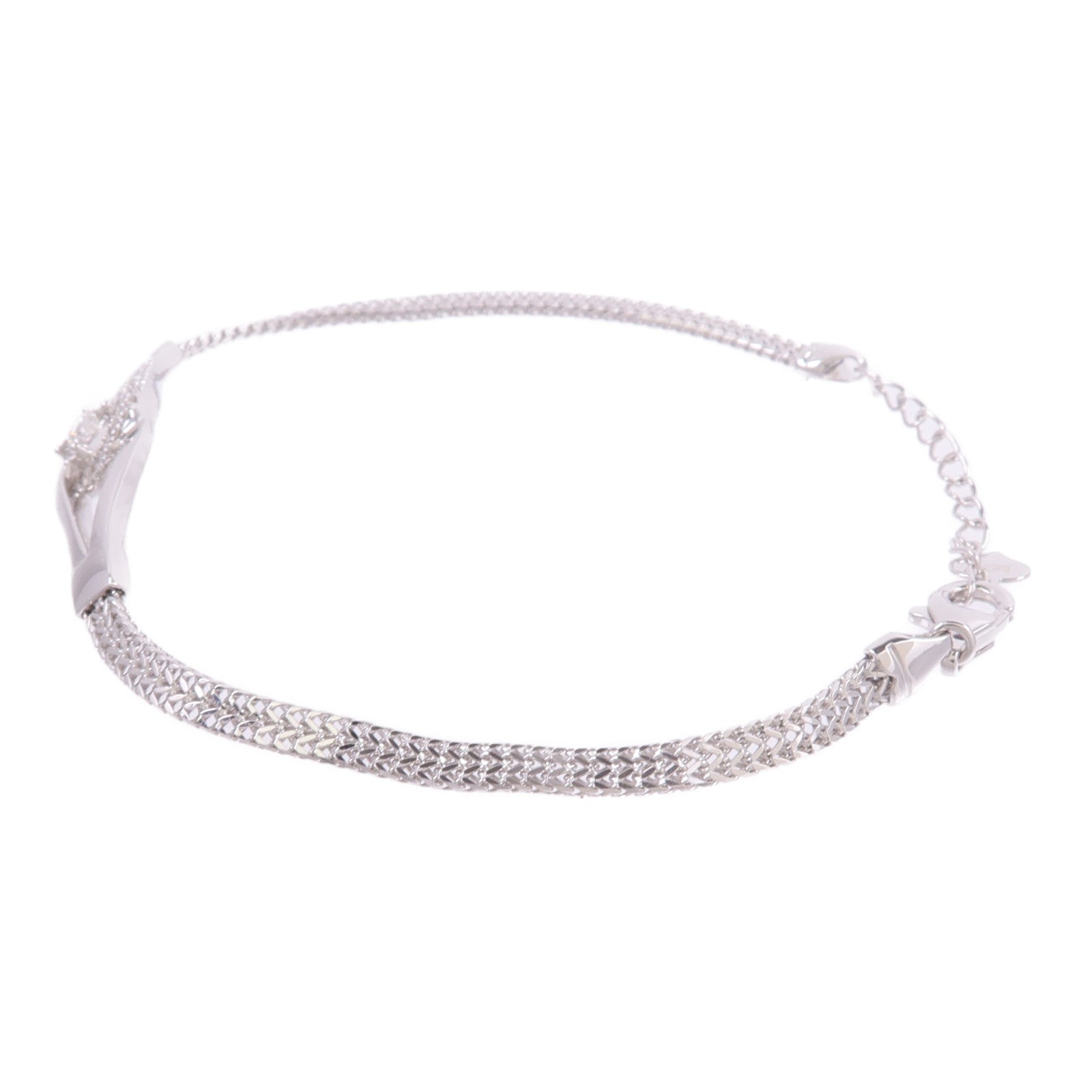 JEWELRY 18K白金Diamond Bracelet鑽石手鏈