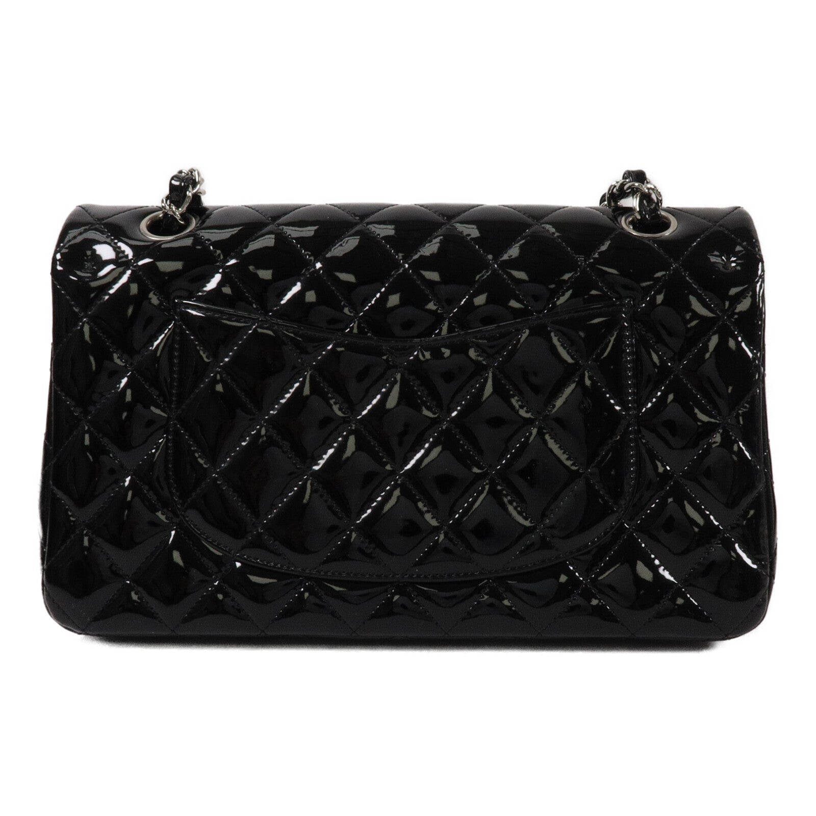 CHANEL 漆皮皮革Classic 25鏈帶肩背袋