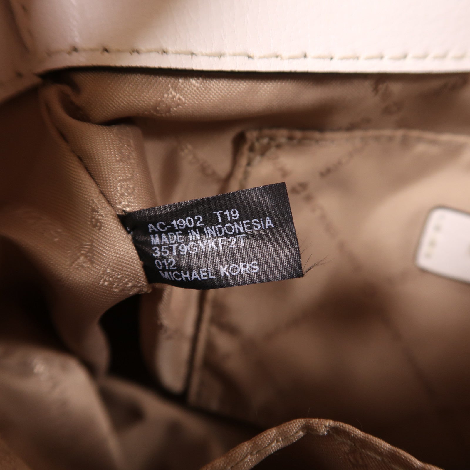 Michael Kors 牛皮皮革Chain Shoulder金扣鏈帶肩背袋