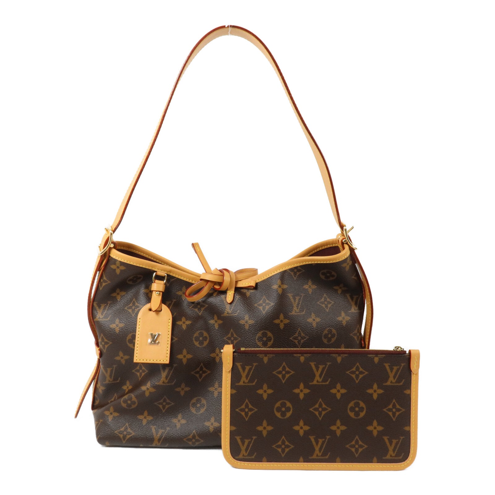 LOUIS VUITTON Monogram CarryAll PM肩背袋