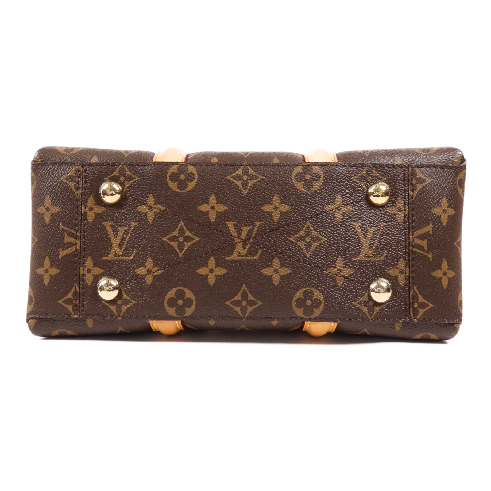 LOUIS VUITTON Monogram Soufflot BB金扣手挽肩背兩用袋