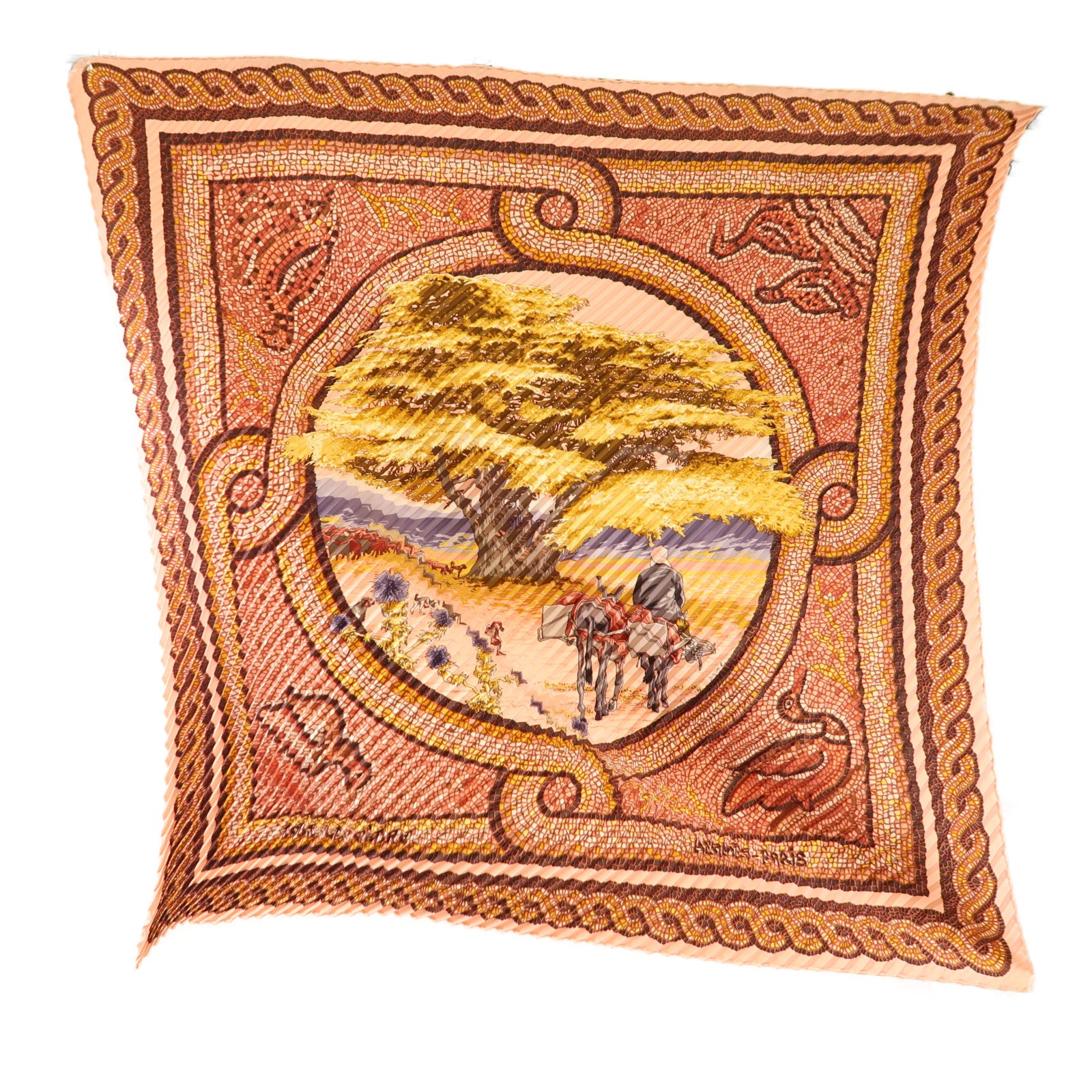 HERMES 絲質Scarf絲巾