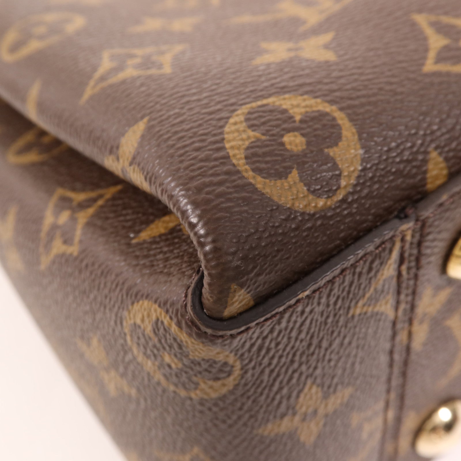 LOUIS VUITTON Monogram Soufflot BB金扣手挽肩背兩用袋