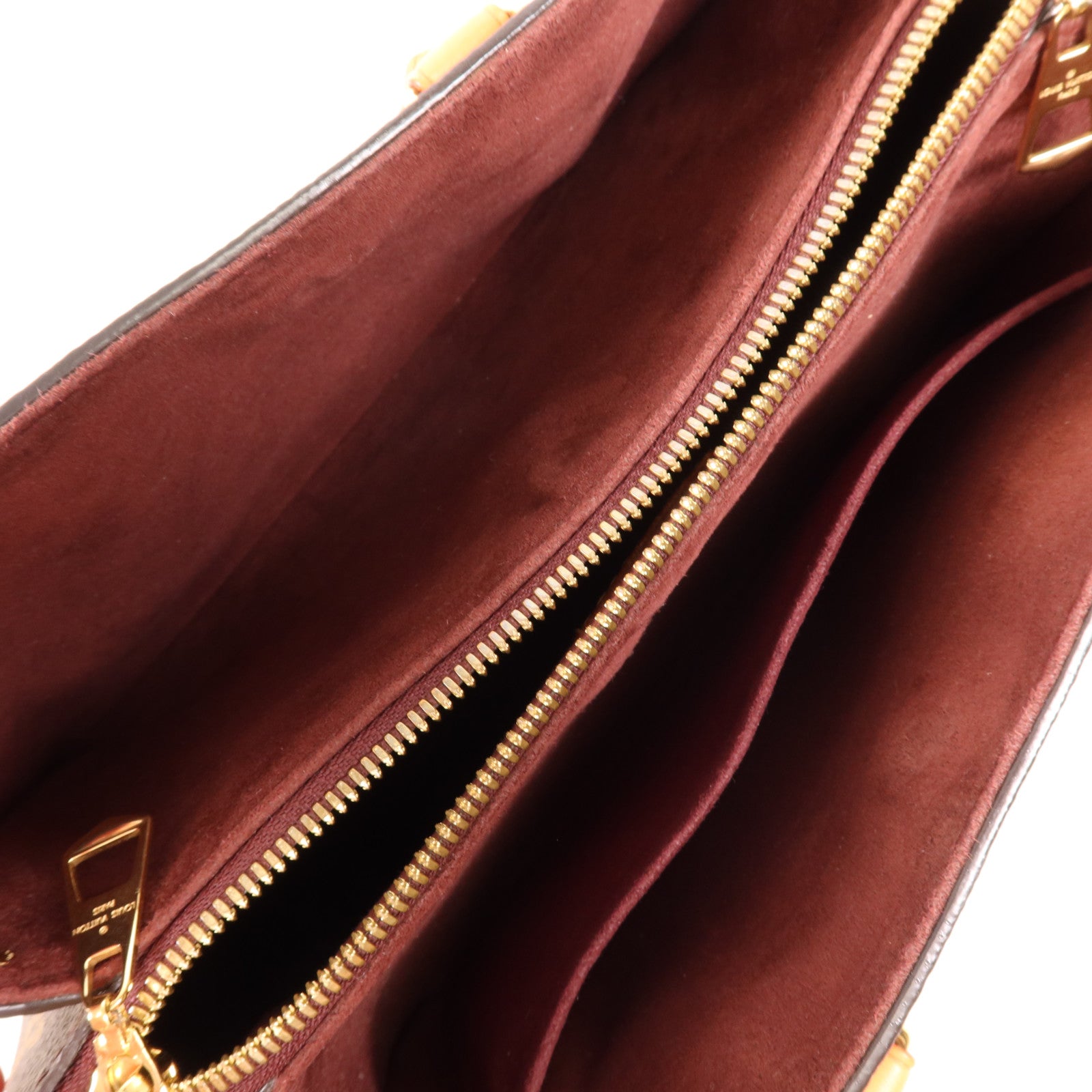 LOUIS VUITTON Monogram Soufflot BB金扣手挽肩背兩用袋