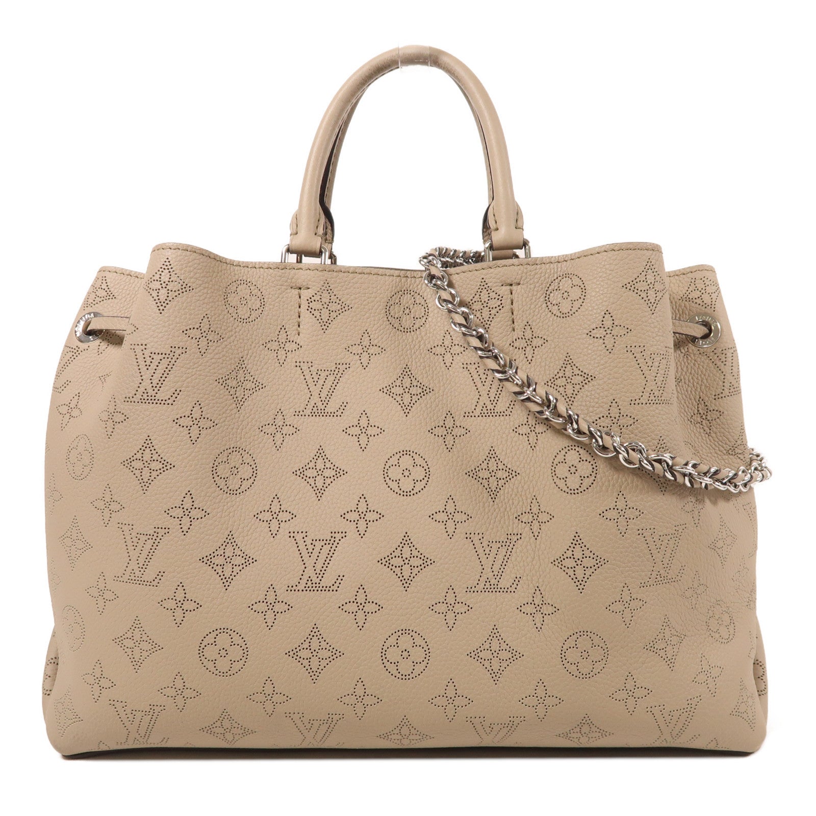 LOUIS VUITTON Mahina Bella Tote銀扣手挽肩背兩用袋