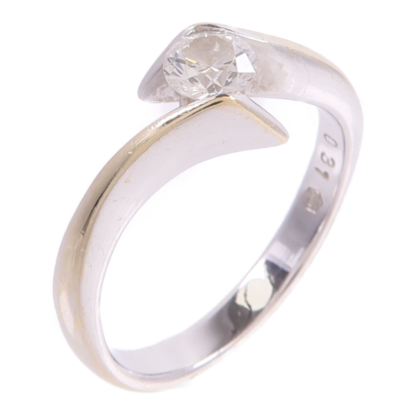 JEWELRY 18K白金Diamond Ring鑽石戒指