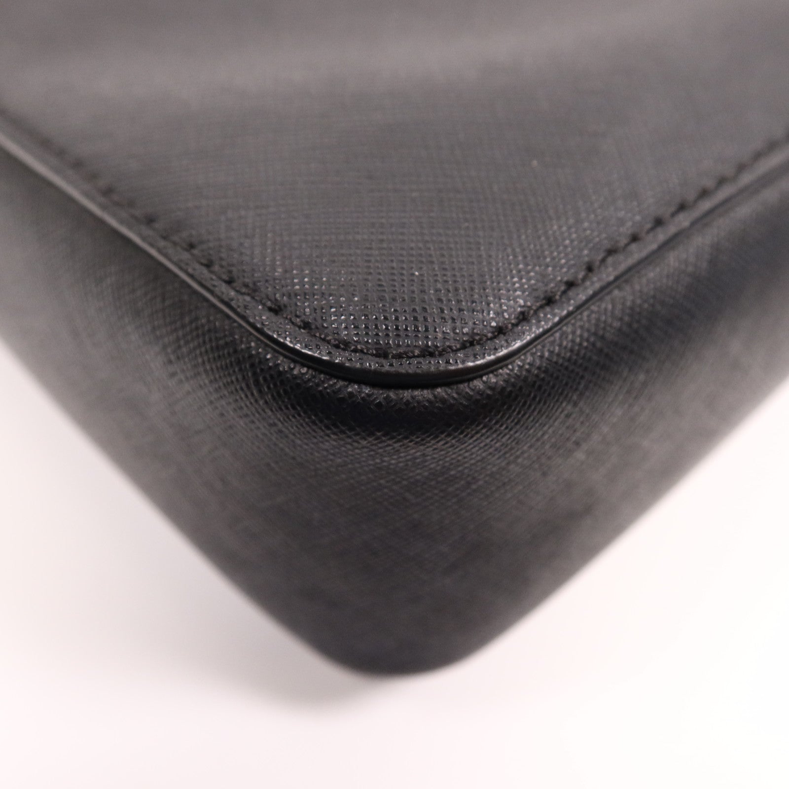 Michael Kors 牛皮皮革Chain Shoulder銀扣鏈帶肩背袋