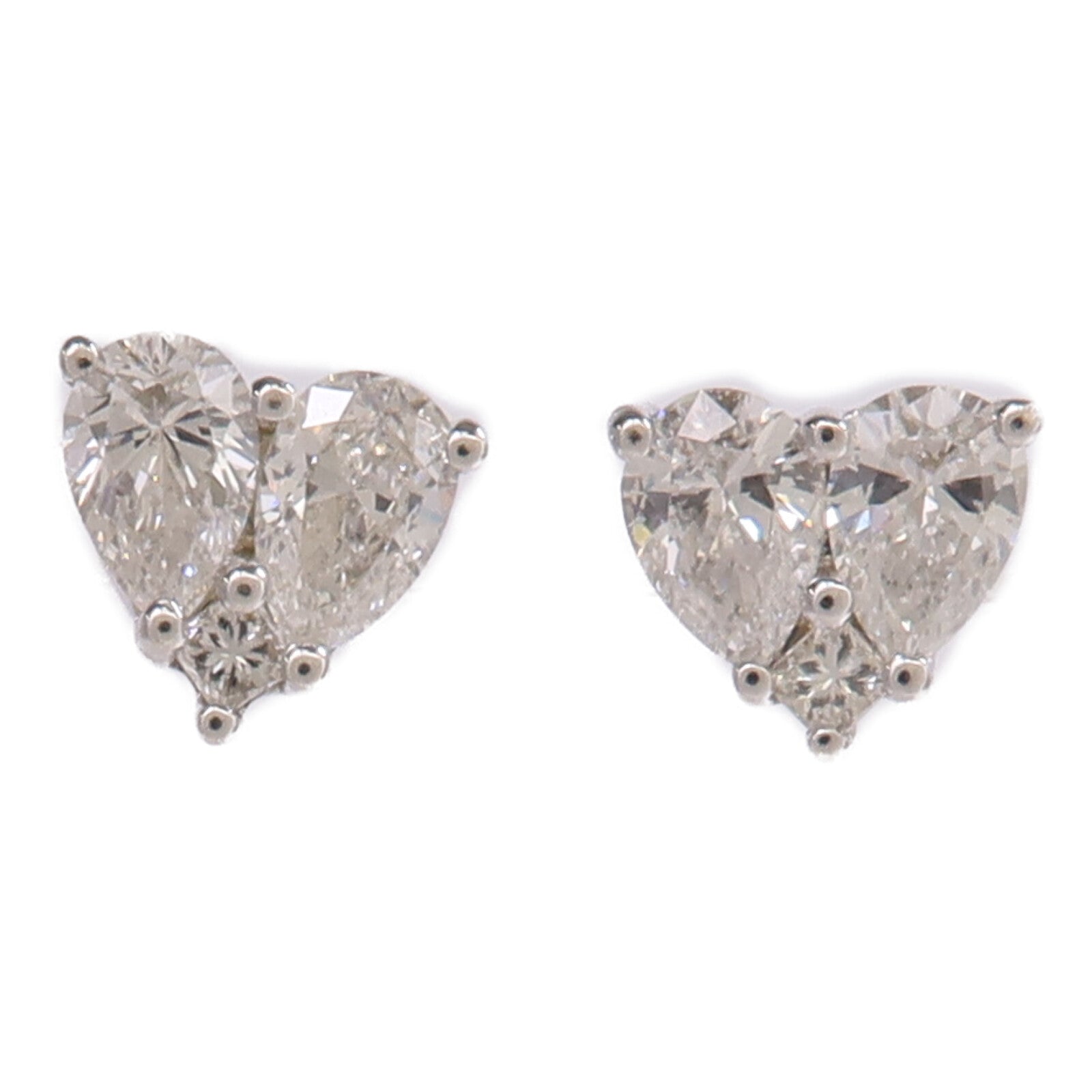 JEWELRY 18K白金Diamond Earrings鑽石耳環