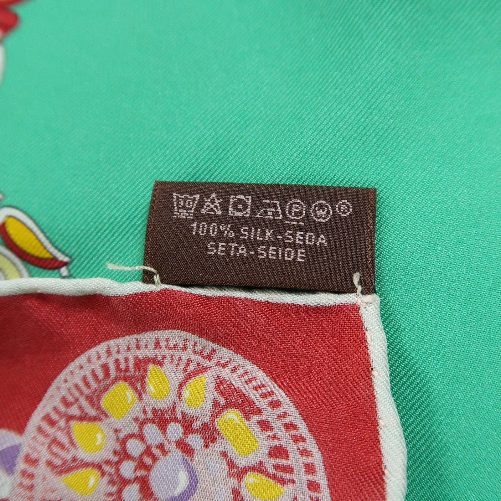 HERMES 絲質Scarf 90X90絲巾