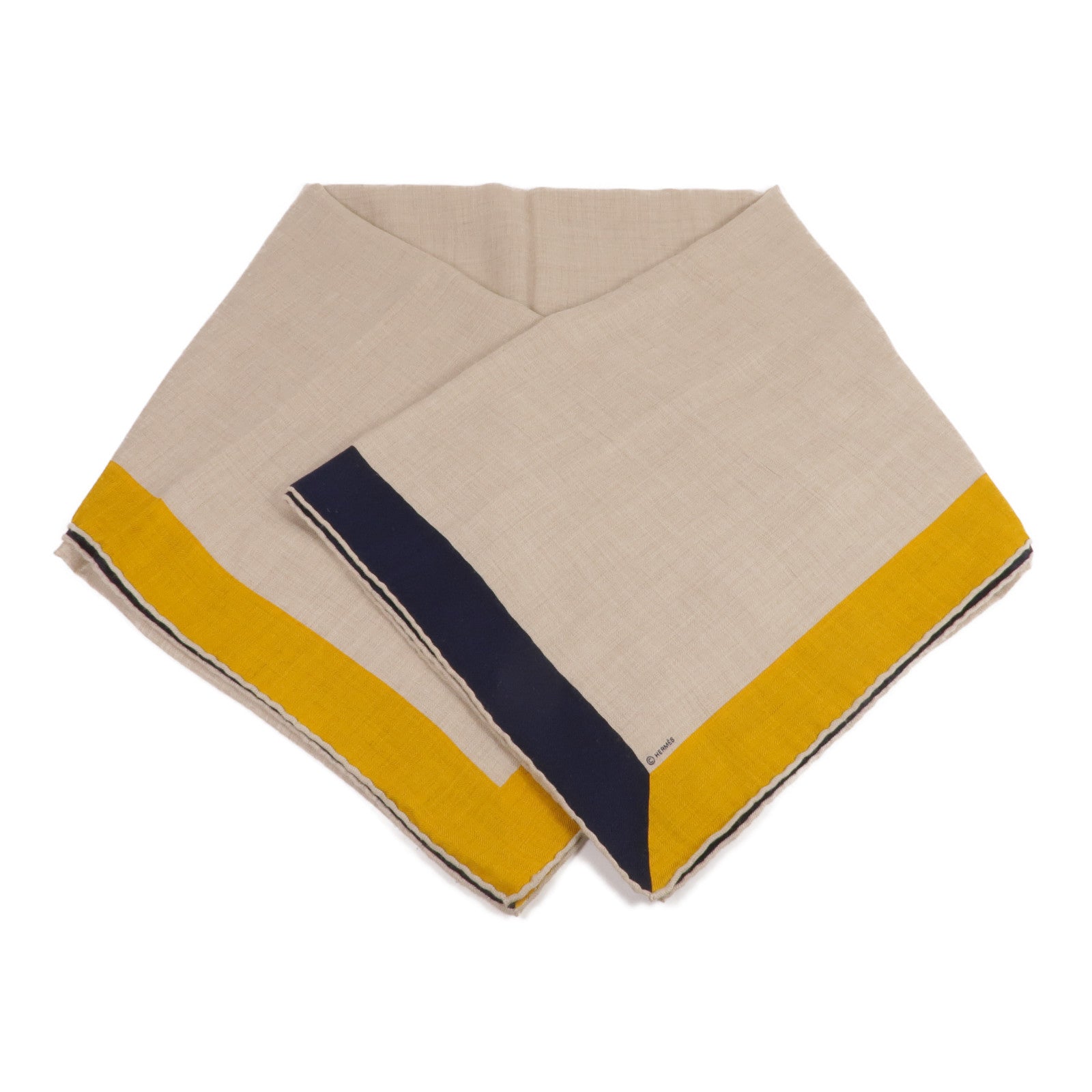 HERMES 羊絨/絲質Scarf圍巾