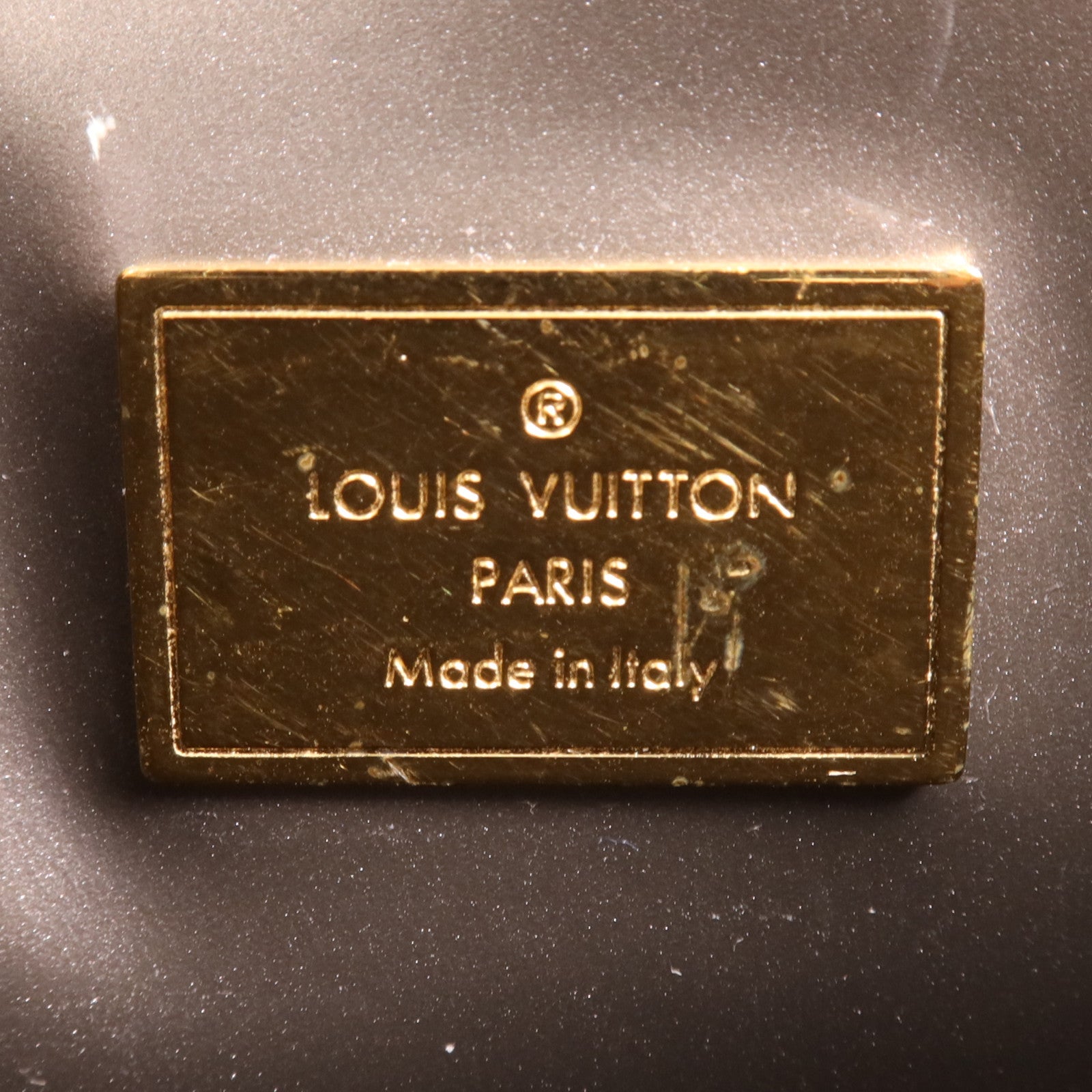 LOUIS VUITTON Vernis Spring Street金扣手挽肩背兩用袋