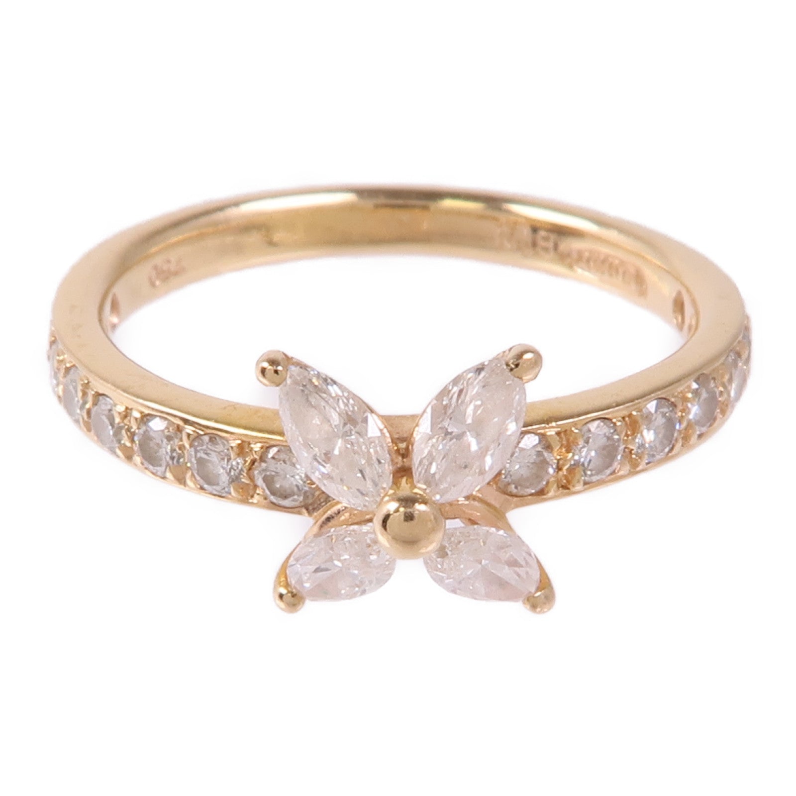 JEWELRY 18K黃金Diamond Ring鑽石戒指US#6.25