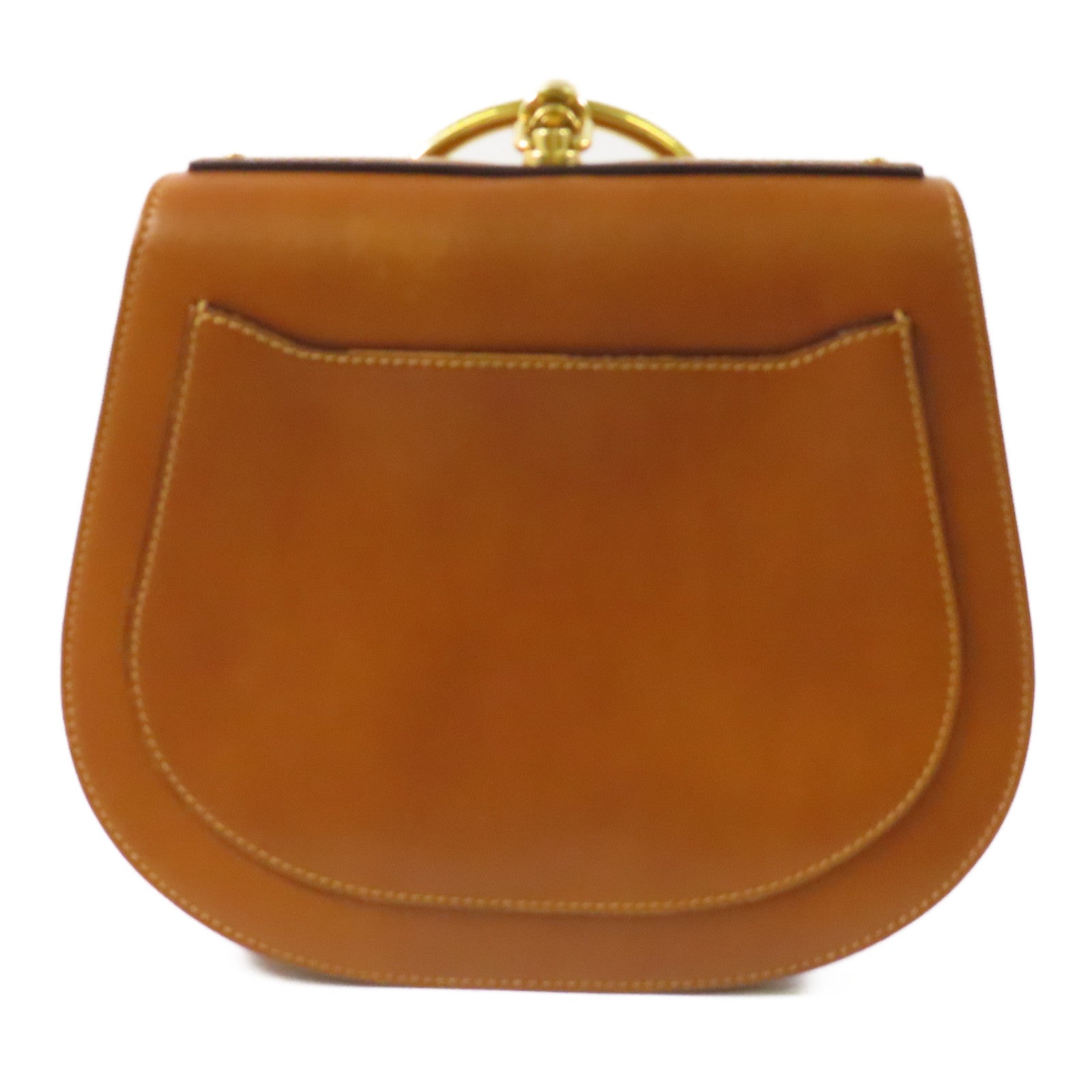 Chloe 牛皮皮革Nile Bag金扣肩背袋