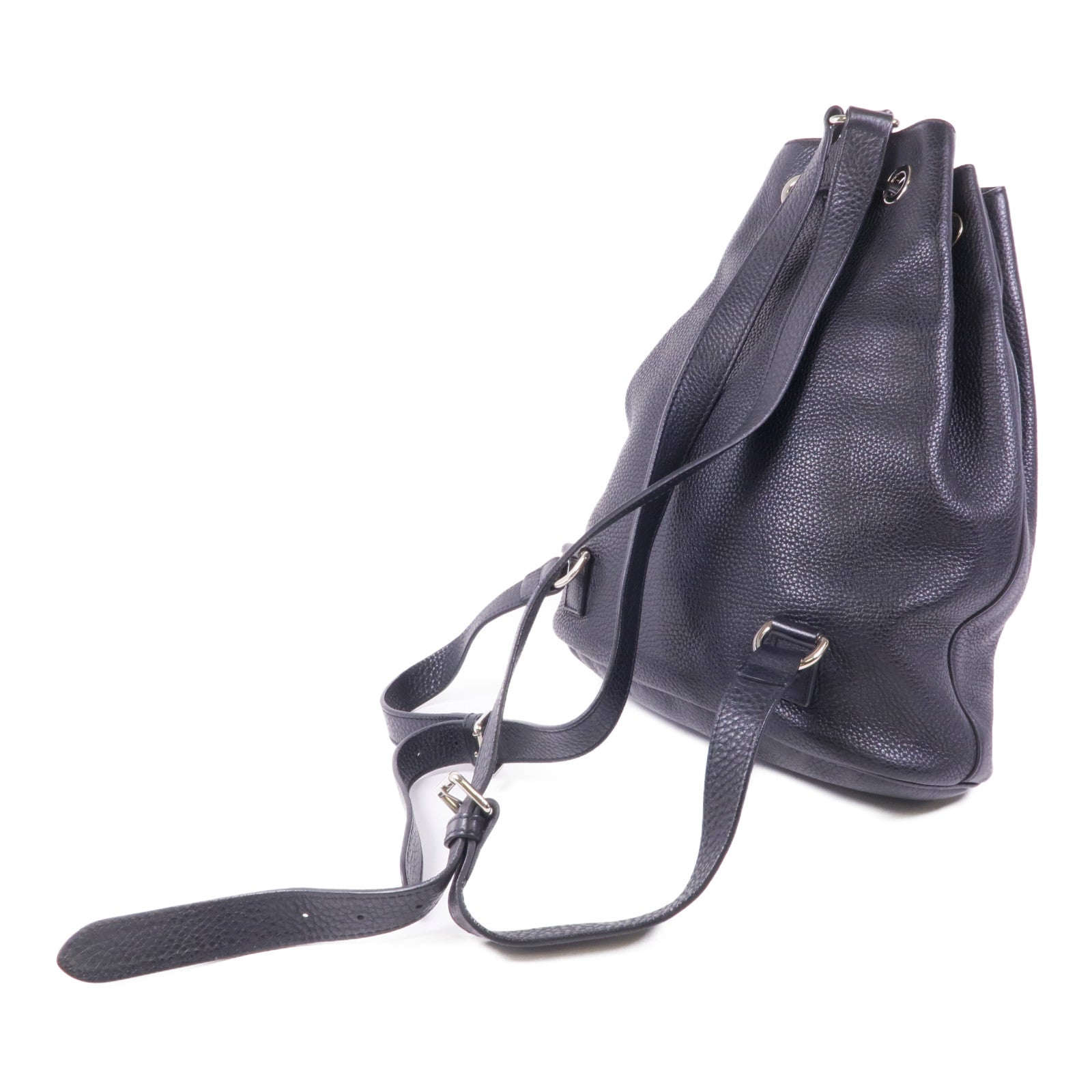 GUCCI 牛皮皮革Soho Backpack銀扣背包