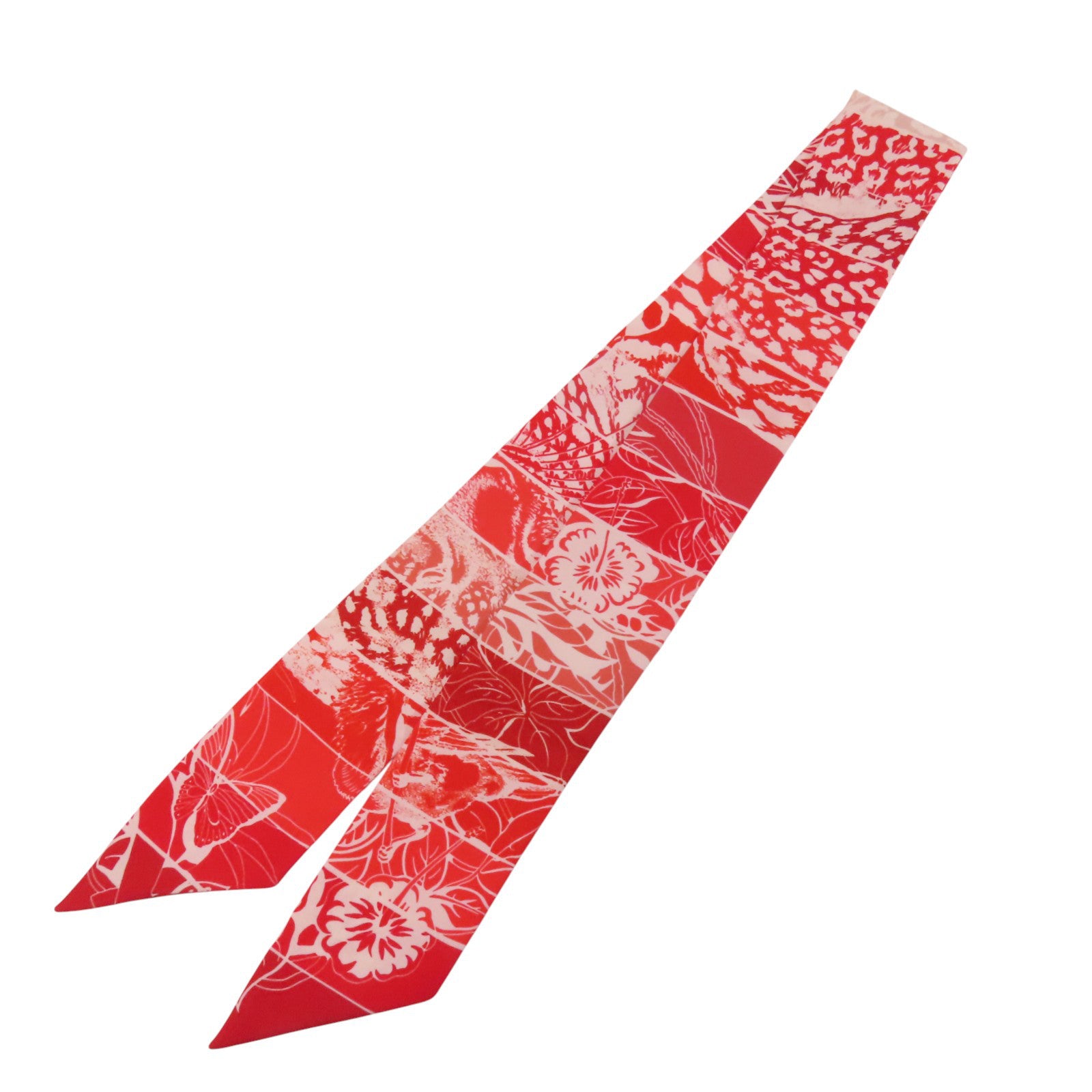 HERMES 絲質Twilly Scarf絲巾